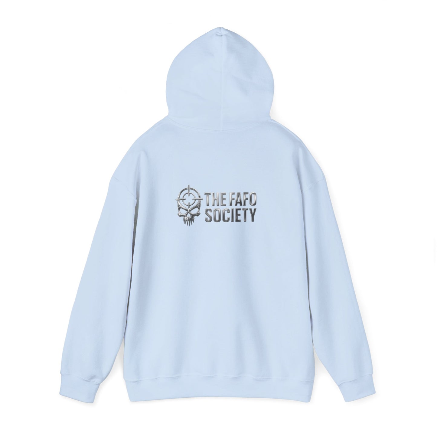 The FARC Society 'Afro' Graphic Hoodie — Dark Neon Palm Design
