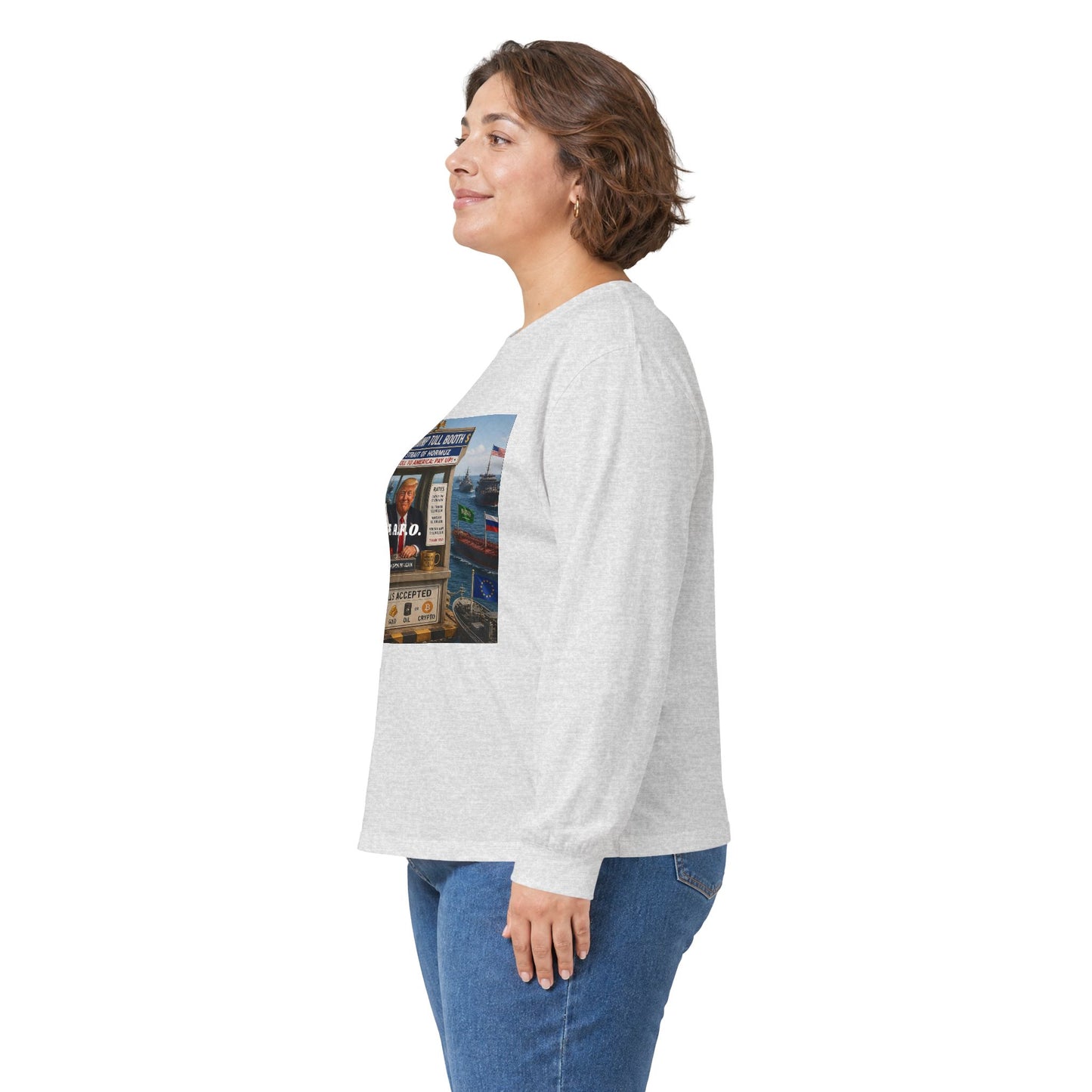 The FAFO Society Long Sleeve Tee — Vintage Carnival Ticket Booth Graphic