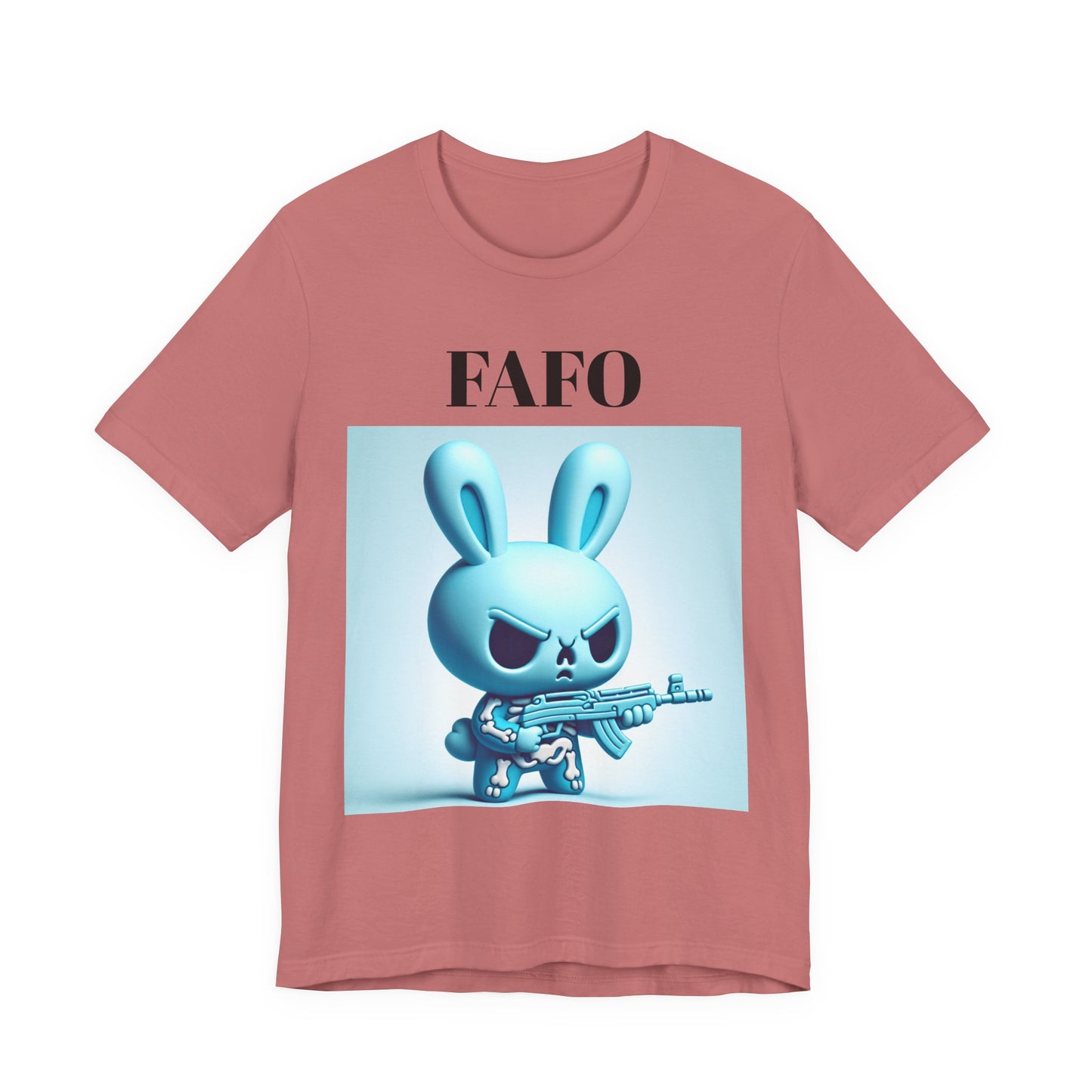 FAFO Bunny Tee – 'Proud Member of the FAFO Society' Graphic T-Shirt