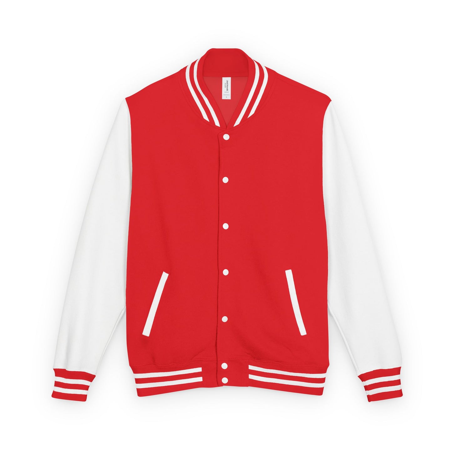 Letterman Jacket — Retro Graphic Back Patch