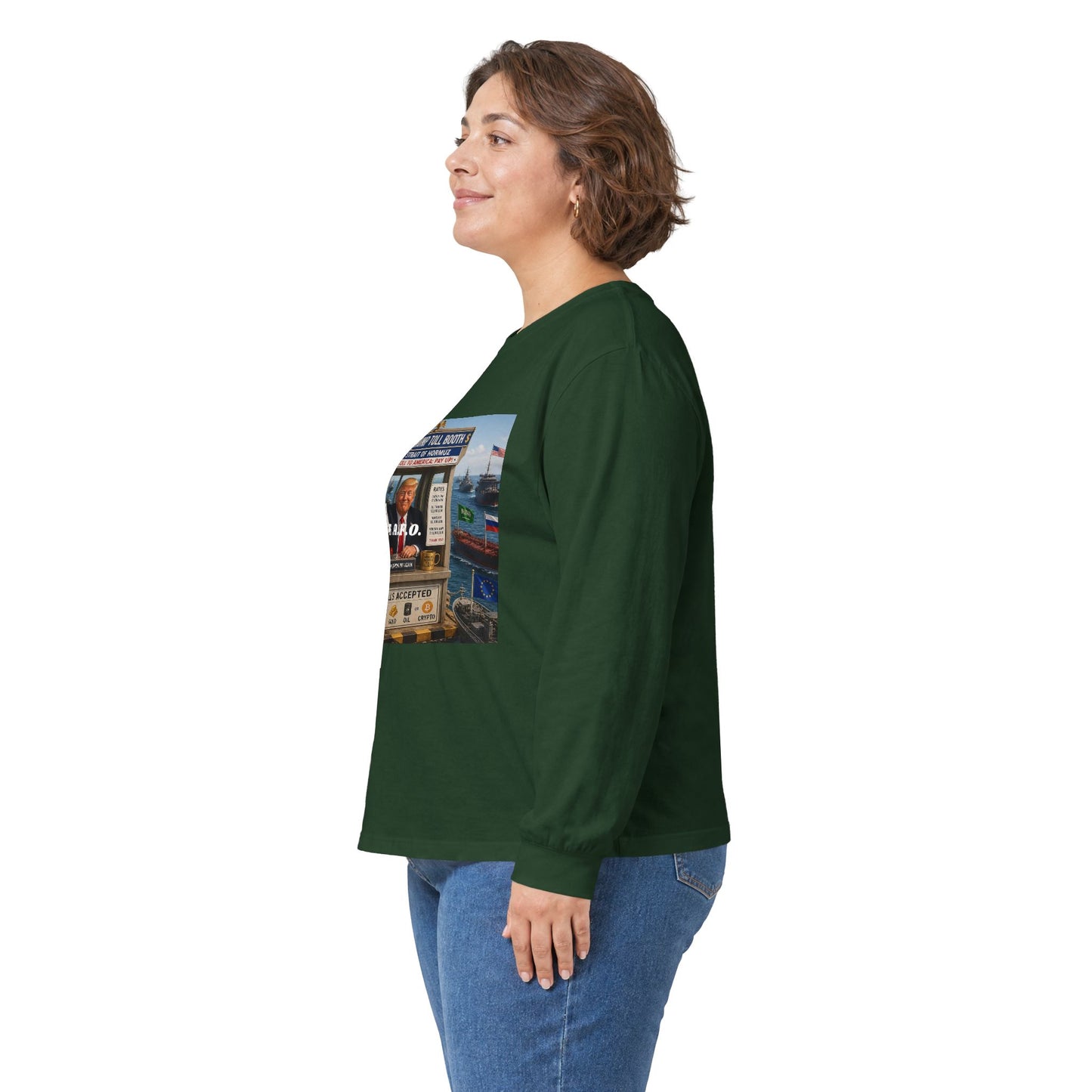 The FAFO Society Long Sleeve Tee — Vintage Carnival Ticket Booth Graphic
