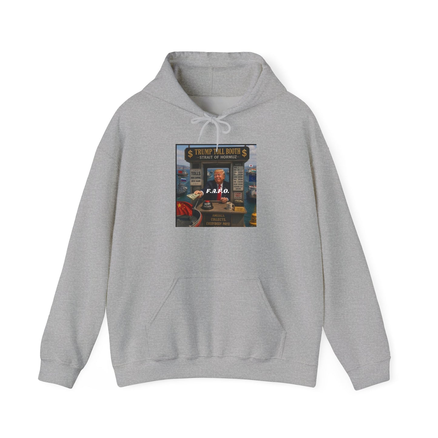 The FARO Society Hoodie — Vintage Travel Poster Graphic Pullover