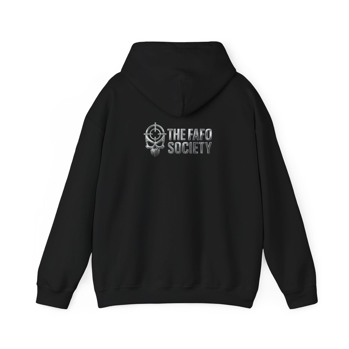 The FARC Society 'Afro' Graphic Hoodie — Dark Neon Palm Design