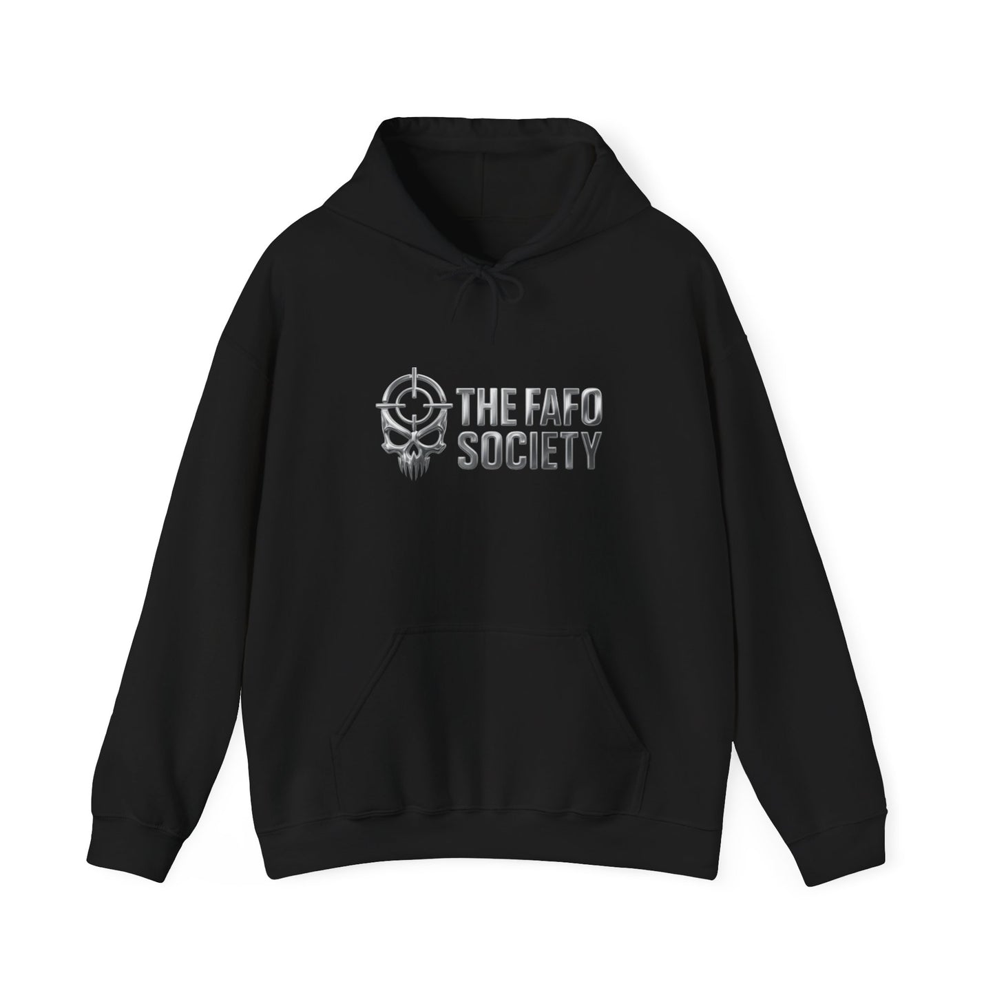 FAFO Society Hoodie — 'Proud Member of the FAFO Society' Angel Graphic Sweatshirt