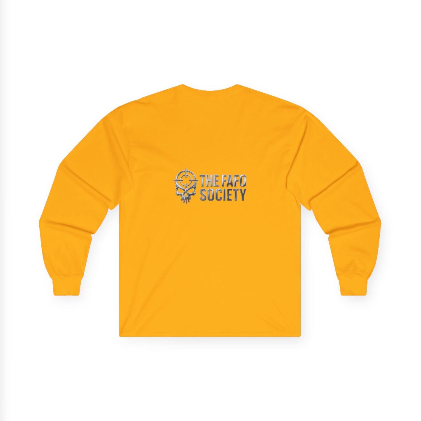 Long Sleeve Tee — Retro Arcade Collage "Trump Toll Booth" Design