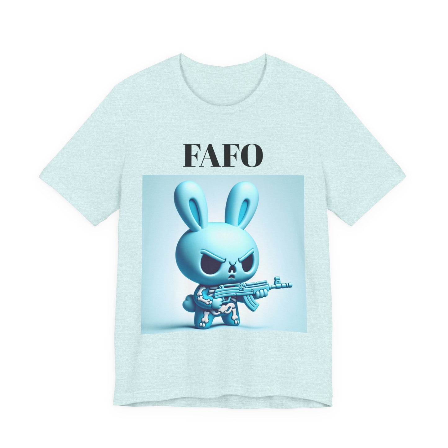 FAFO Bunny Tee – 'Proud Member of the FAFO Society' Graphic T-Shirt