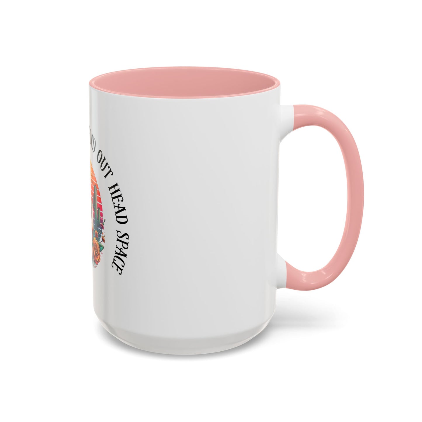 Coffee Mug - "I’m In A Fuck Around Find Out" Retro Cactus Middle Finger Design (Accent 11/15oz)
