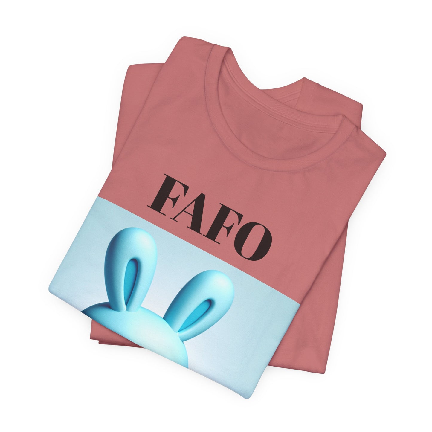 FAFO Bunny Tee – 'Proud Member of the FAFO Society' Graphic T-Shirt