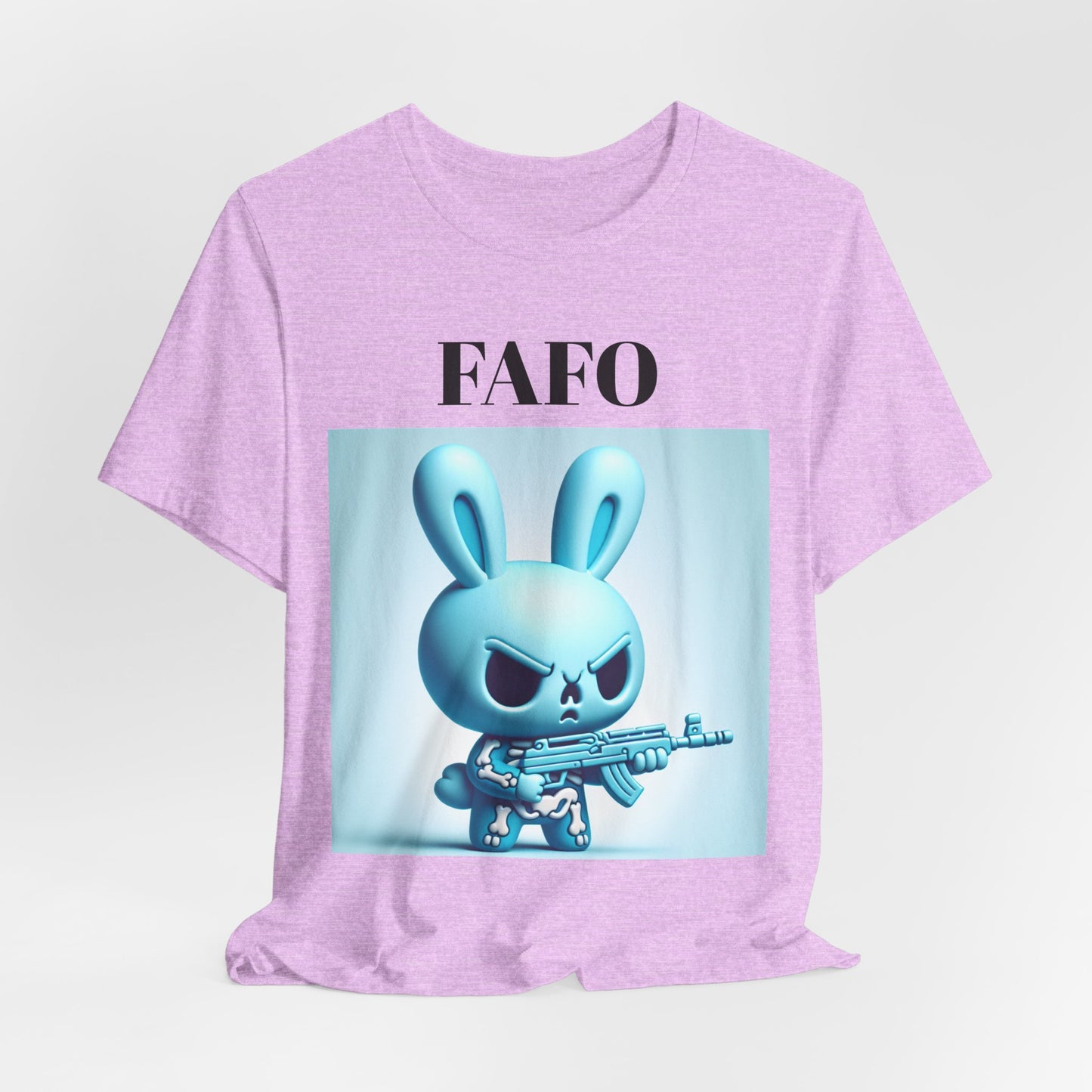 FAFO Bunny Tee – 'Proud Member of the FAFO Society' Graphic T-Shirt