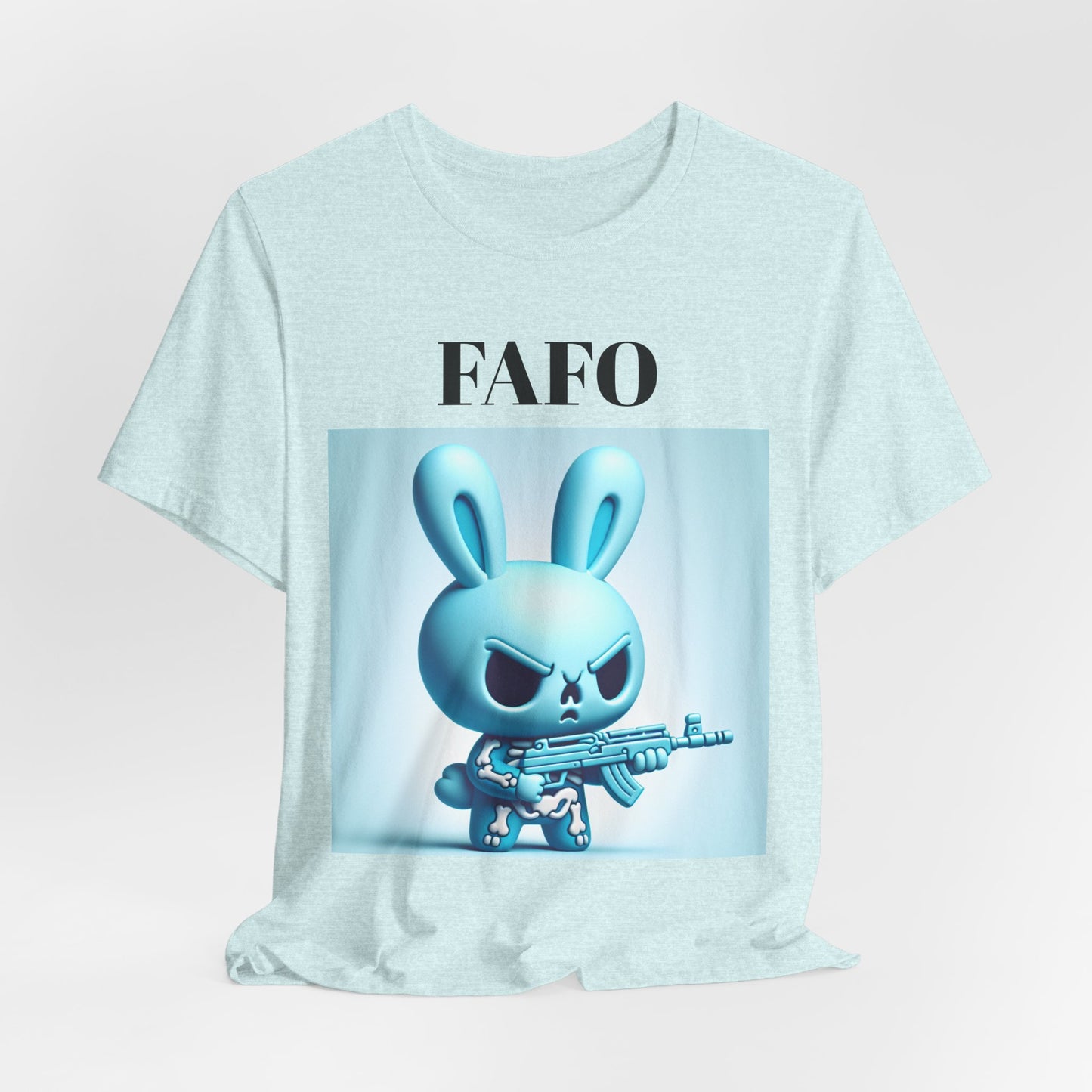 FAFO Bunny Tee – 'Proud Member of the FAFO Society' Graphic T-Shirt