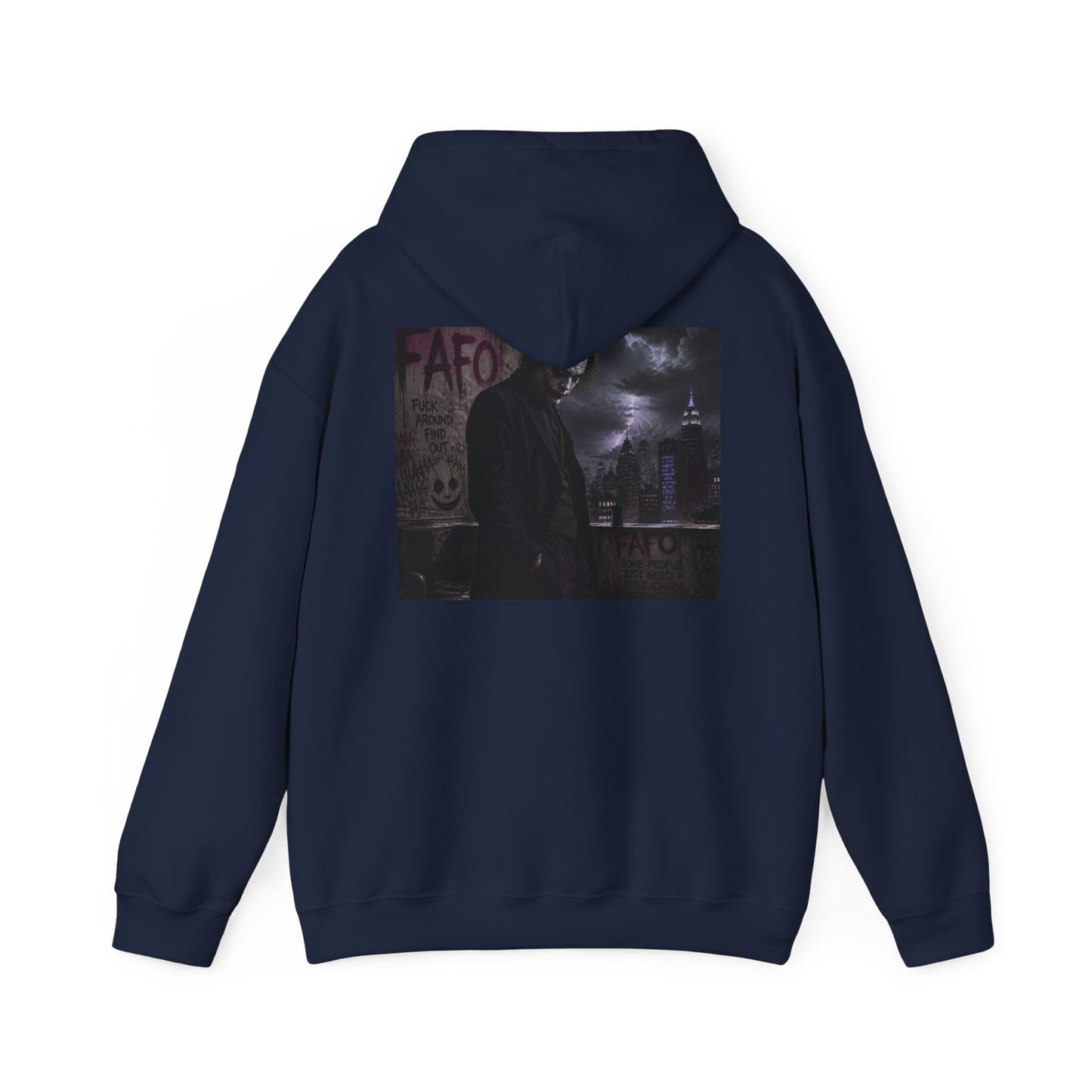 Dark Alley Noir Hoodie — Moody Urban Cyberpunk Streetwear