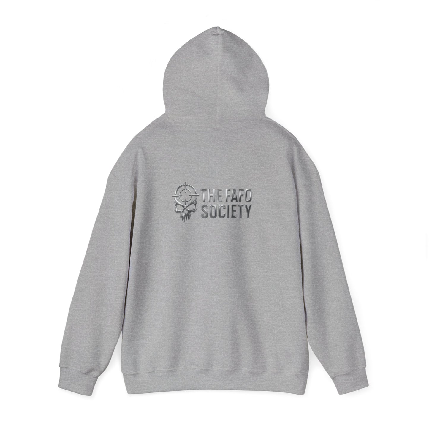 The FARC Society 'Afro' Graphic Hoodie — Dark Neon Palm Design