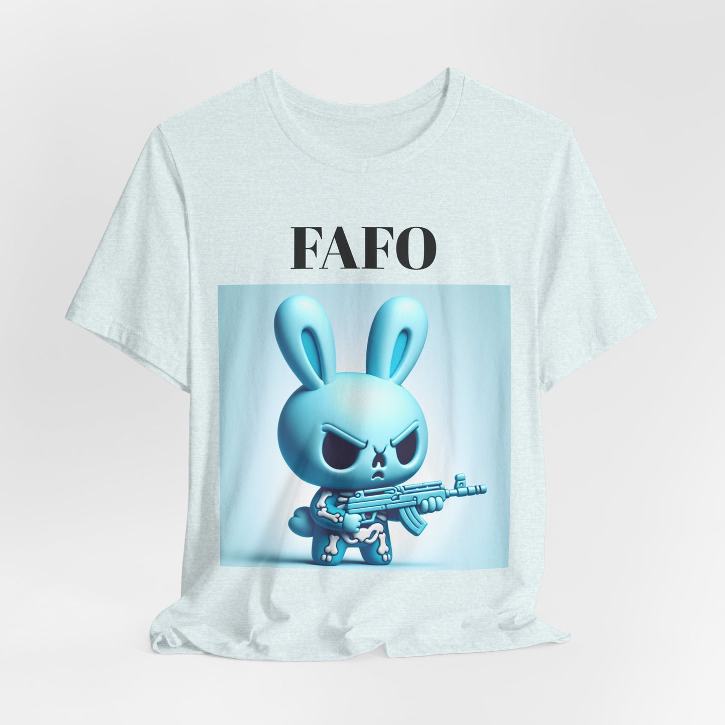 FAFO Bunny Tee – 'Proud Member of the FAFO Society' Graphic T-Shirt