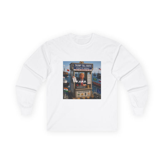 The FAFO Society Long Sleeve Tee — Vintage Carnival Ticket Booth Graphic