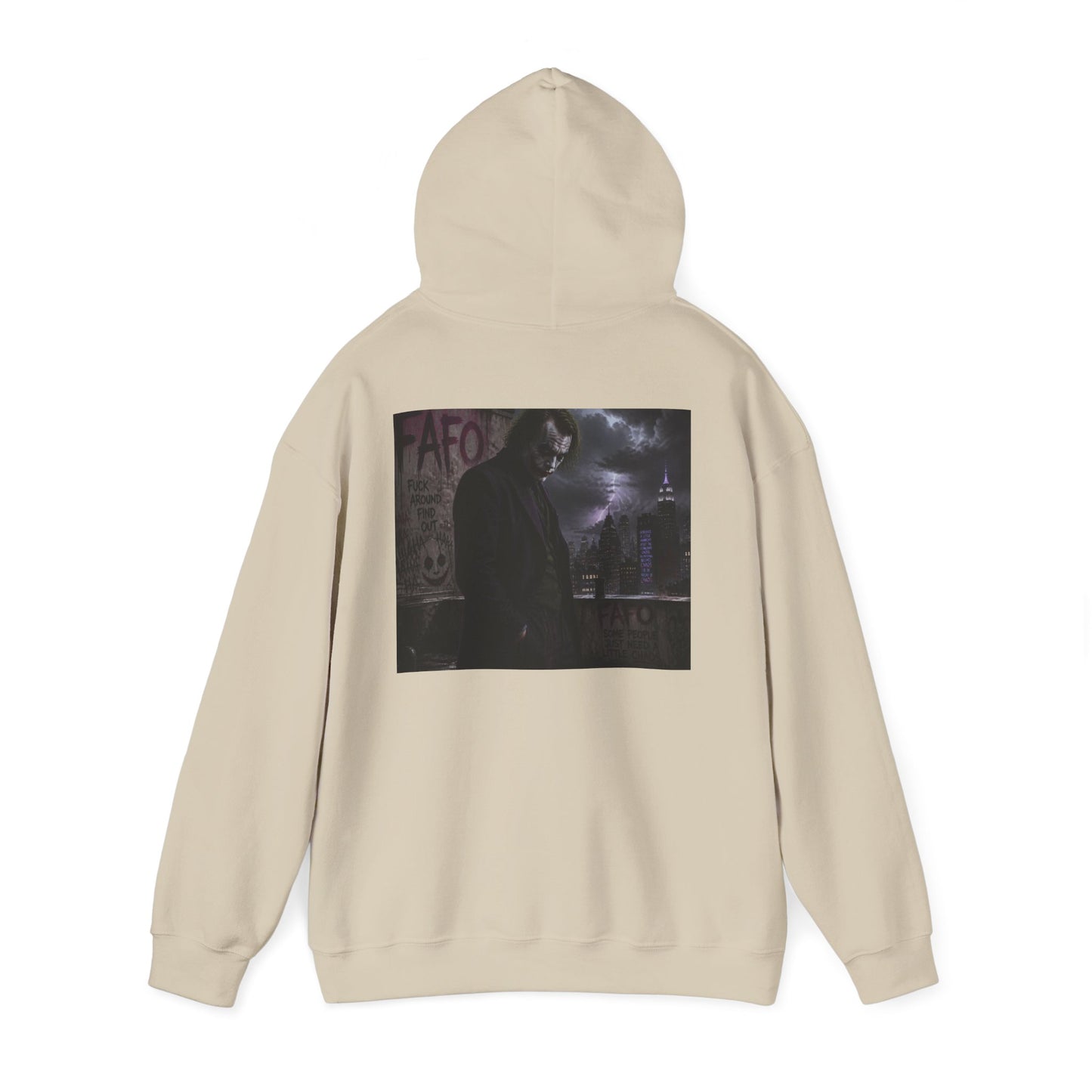 Dark Alley Noir Hoodie — Moody Urban Cyberpunk Streetwear
