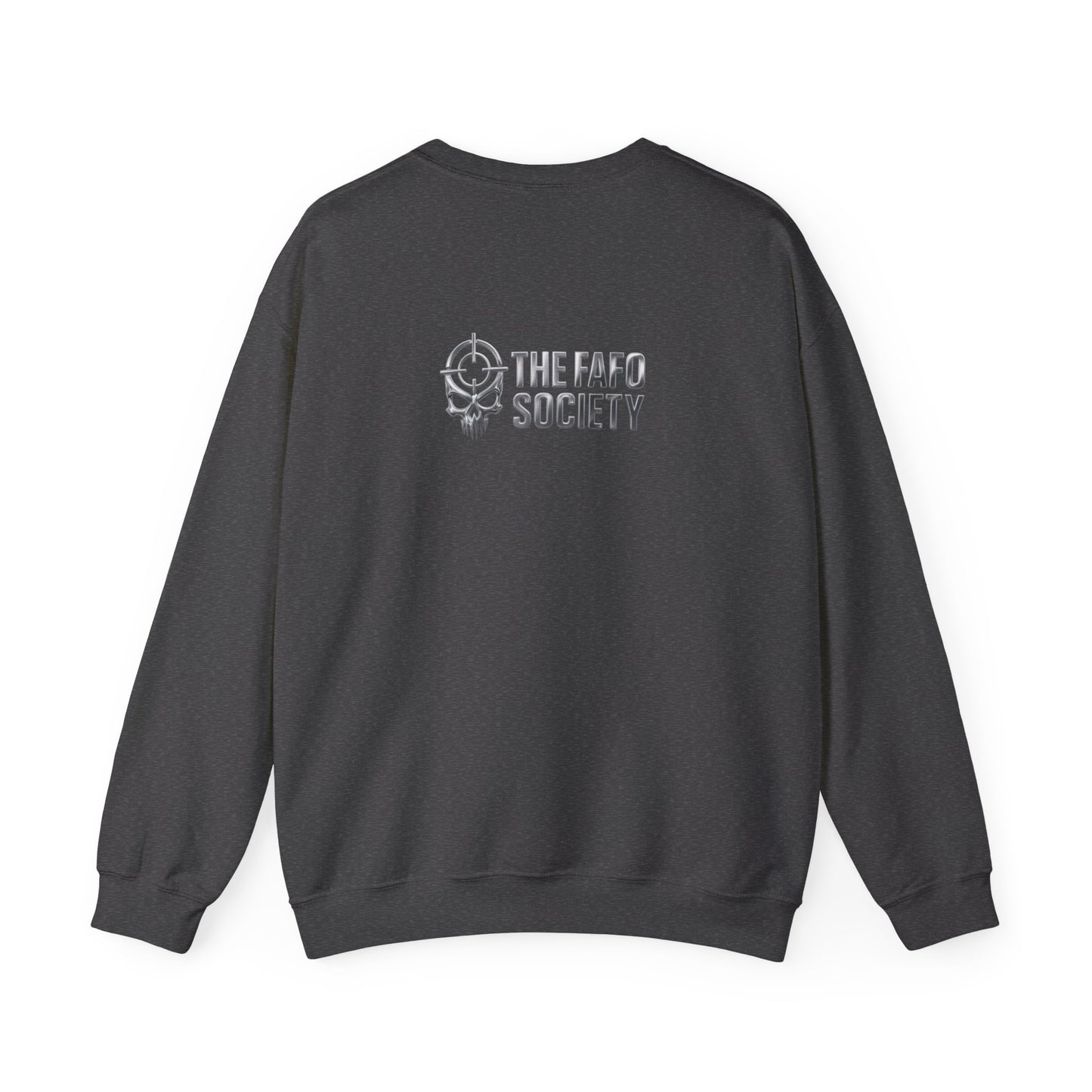 Horror Clown Crewneck Sweatshirt — 'The FAFO Society' Graphic