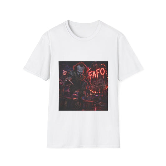 Horror Clown 'FAFO' Graphic T-Shirt