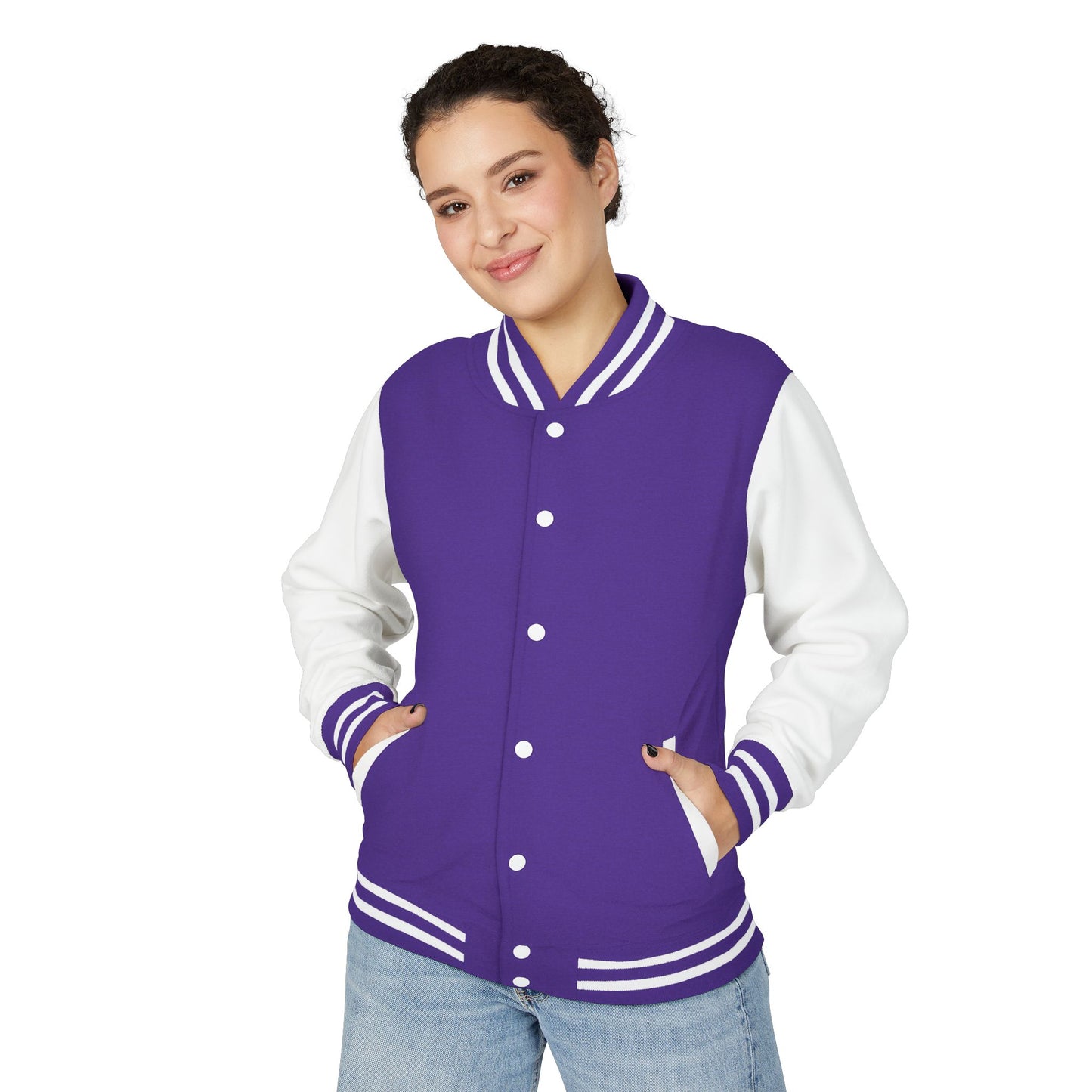 Letterman Jacket — Retro Graphic Back Patch