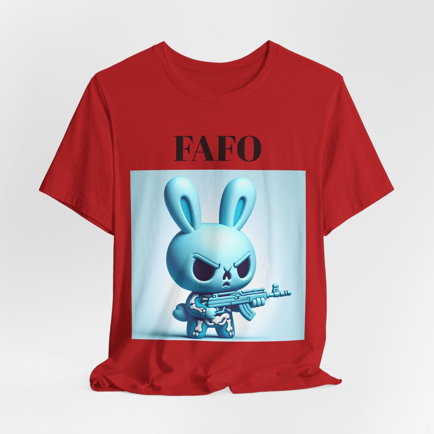 FAFO Bunny Tee – 'Proud Member of the FAFO Society' Graphic T-Shirt