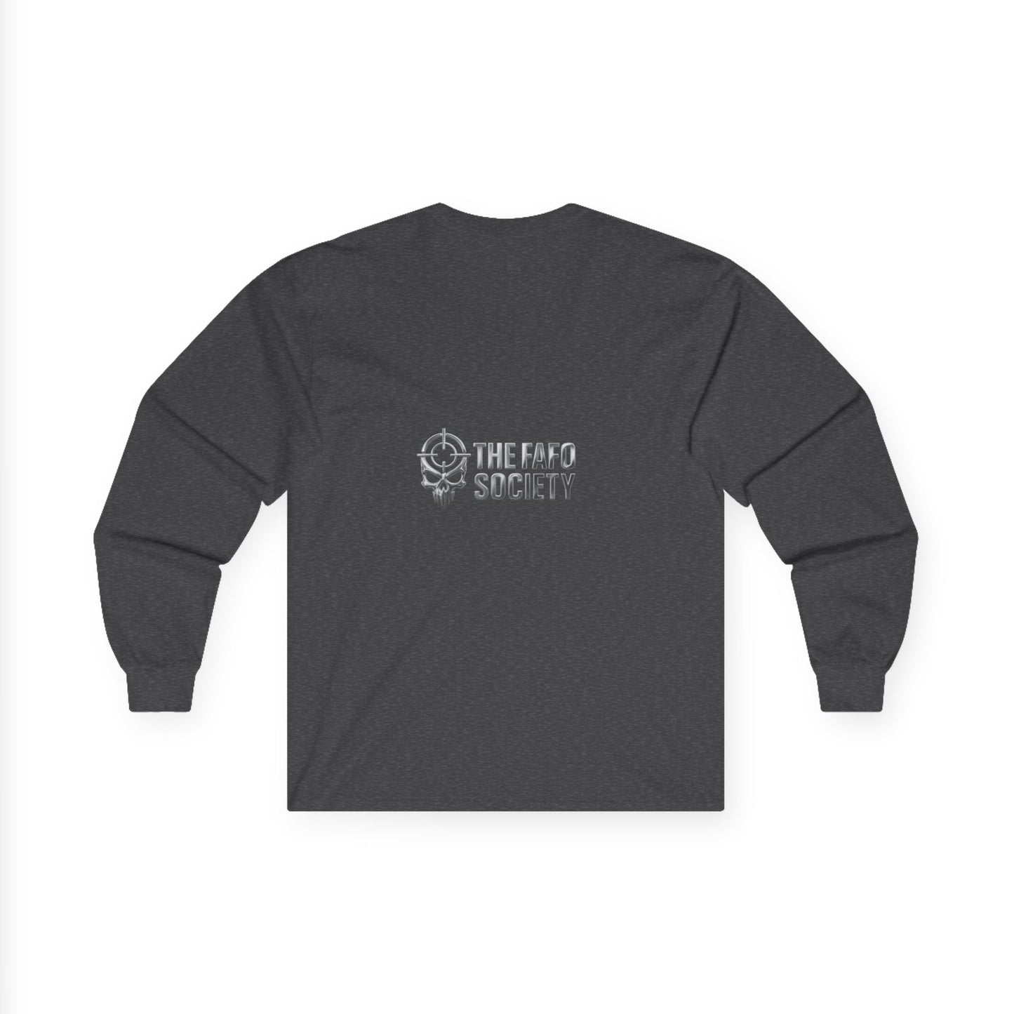 The FAFO Society Long Sleeve Tee — Vintage Carnival Ticket Booth Graphic