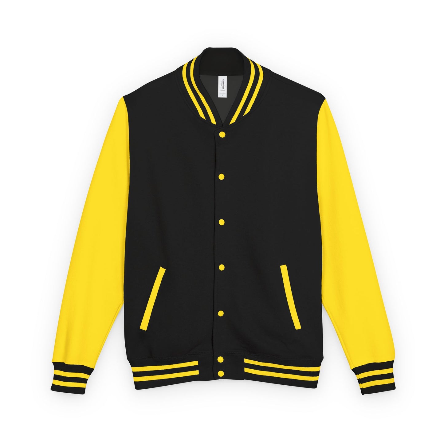 Letterman Jacket — Retro Graphic Back Patch