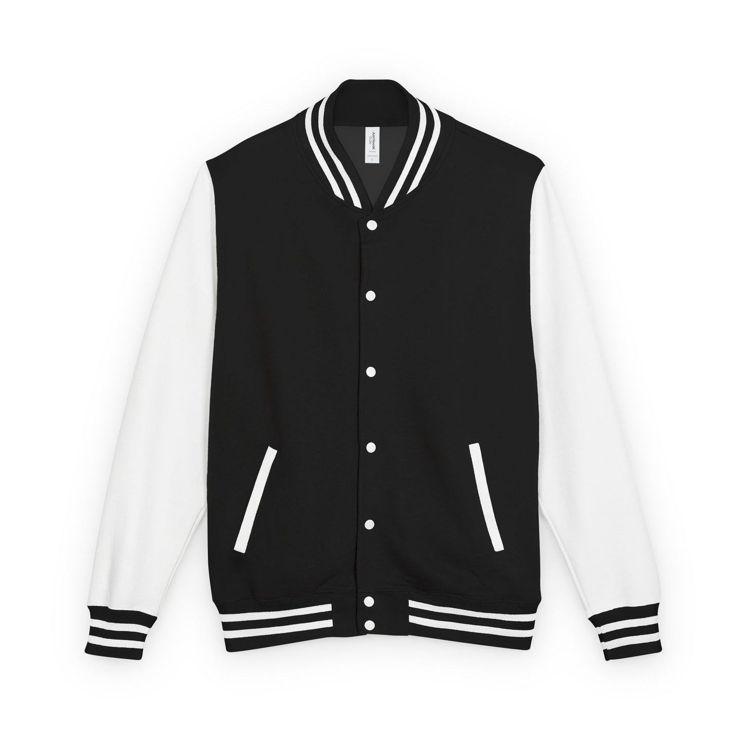Letterman Jacket — Retro Graphic Back Patch