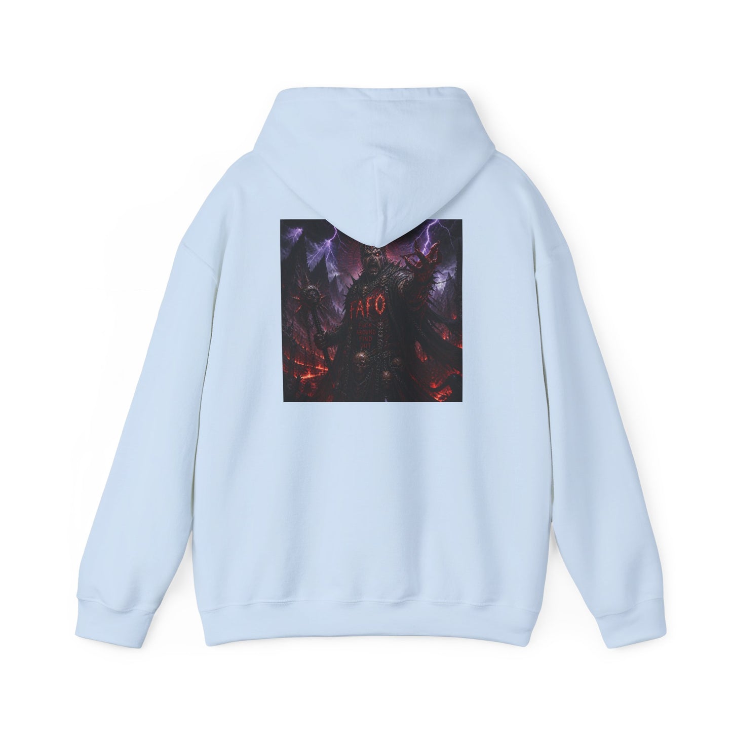 Hoodie — Dark Neon Aesthetic “AFRO” Graphic Pullover