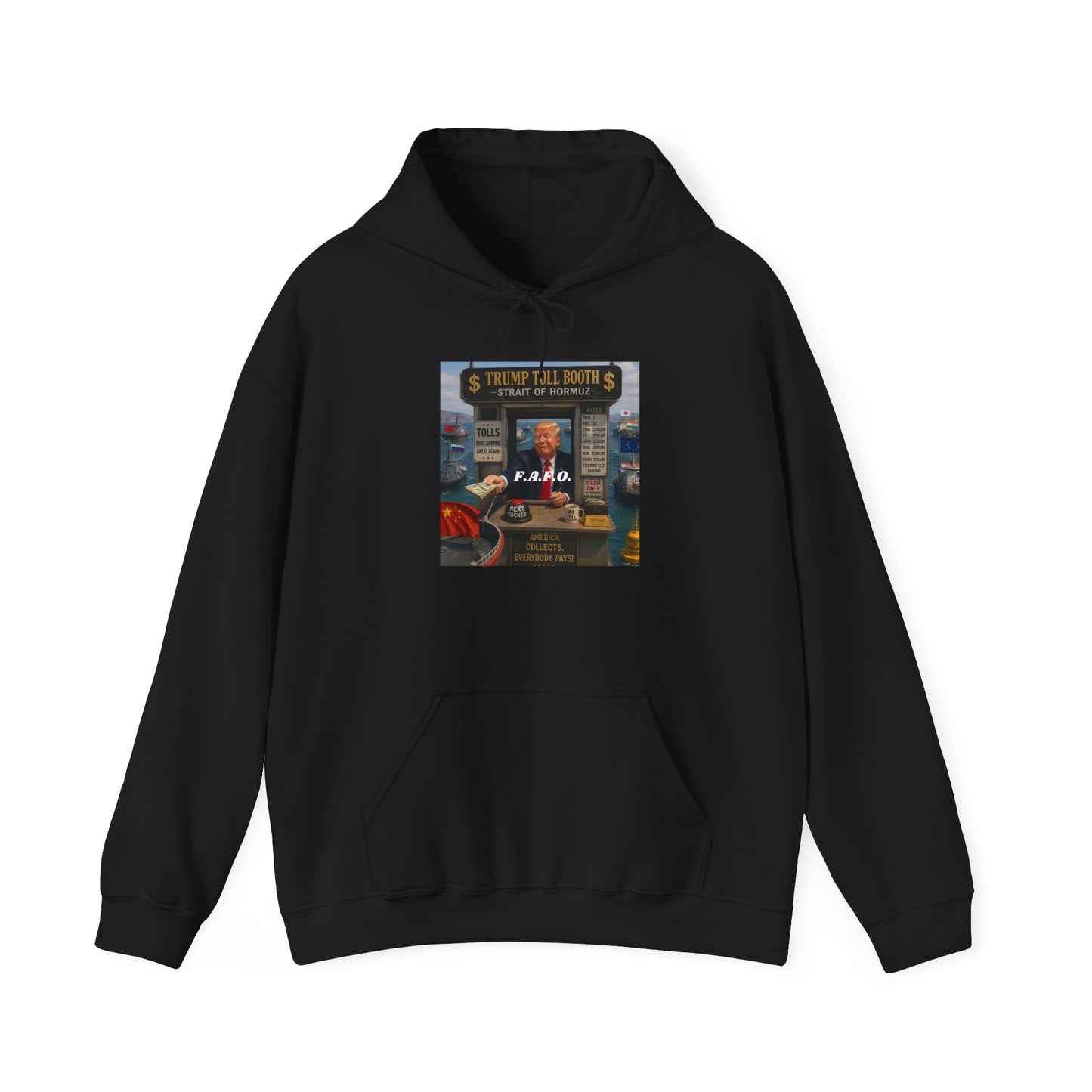 The FARO Society Hoodie — Vintage Travel Poster Graphic Pullover