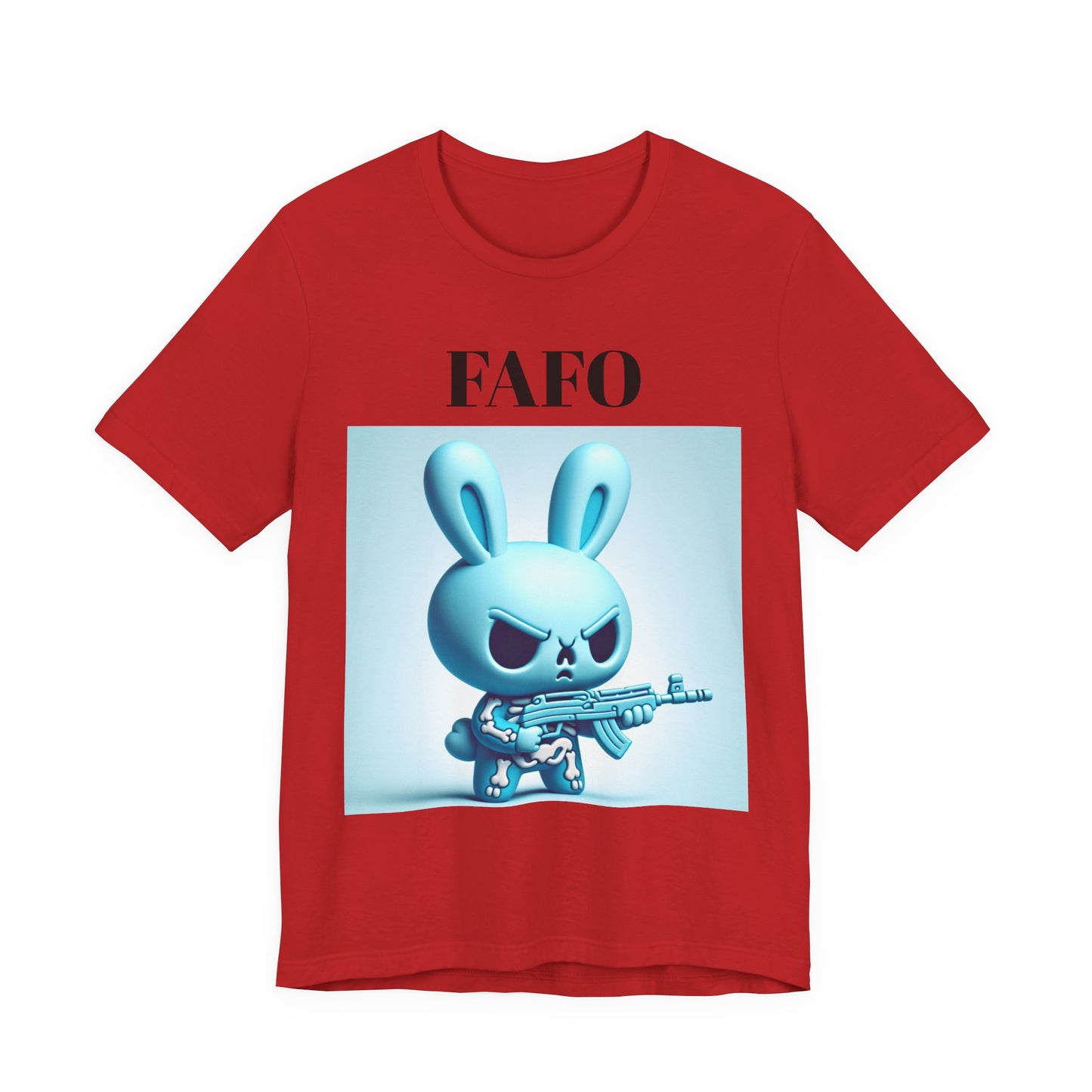 FAFO Bunny Tee – 'Proud Member of the FAFO Society' Graphic T-Shirt