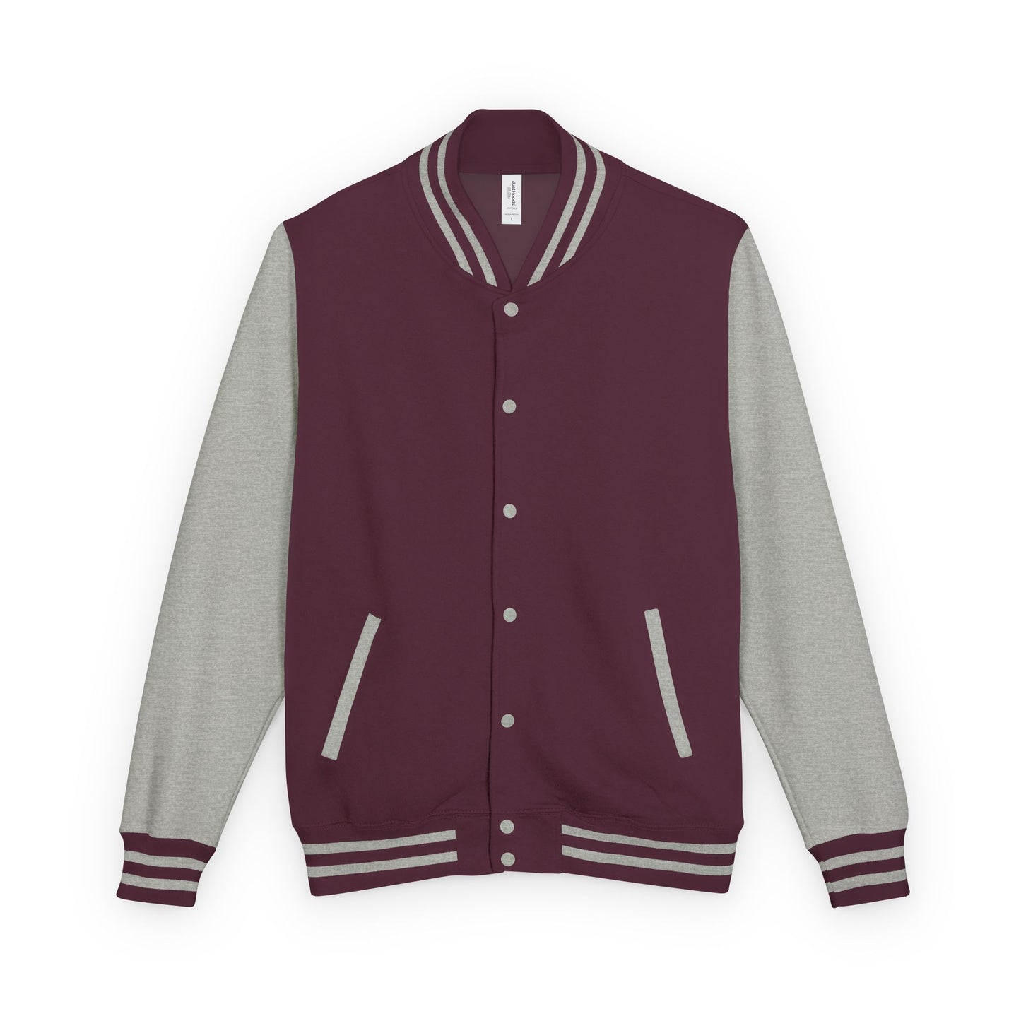Letterman Jacket — Retro Graphic Back Patch