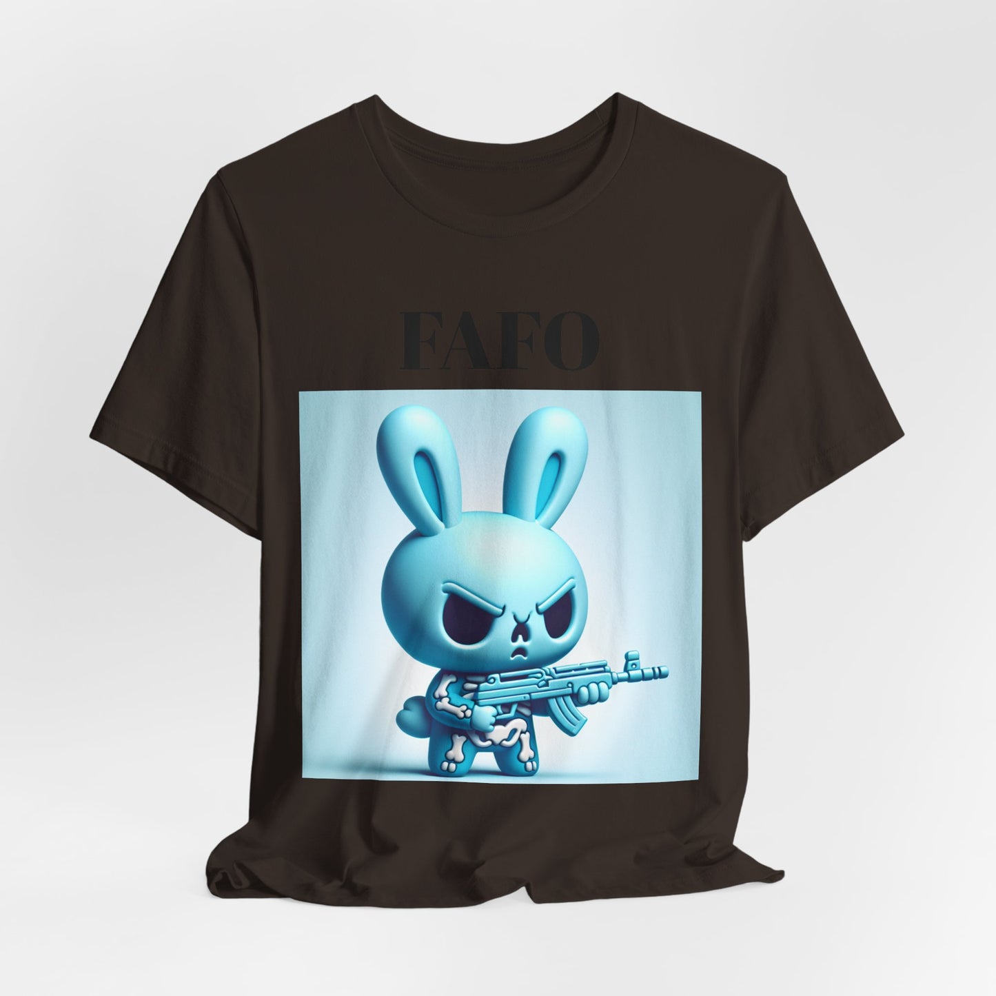 FAFO Bunny Tee – 'Proud Member of the FAFO Society' Graphic T-Shirt