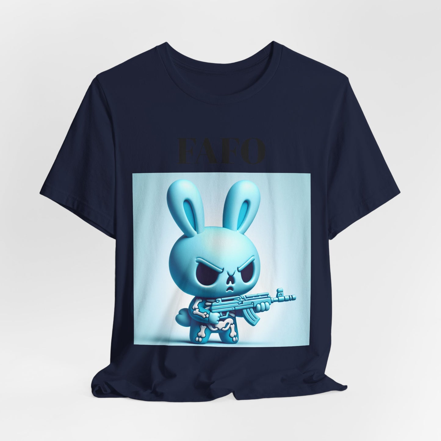FAFO Bunny Tee – 'Proud Member of the FAFO Society' Graphic T-Shirt