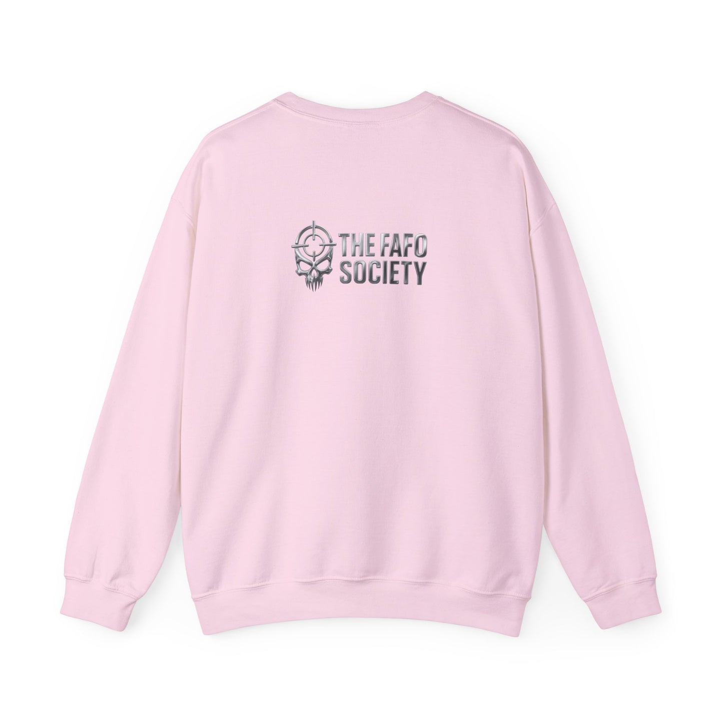 Horror Clown Crewneck Sweatshirt — 'The FAFO Society' Graphic