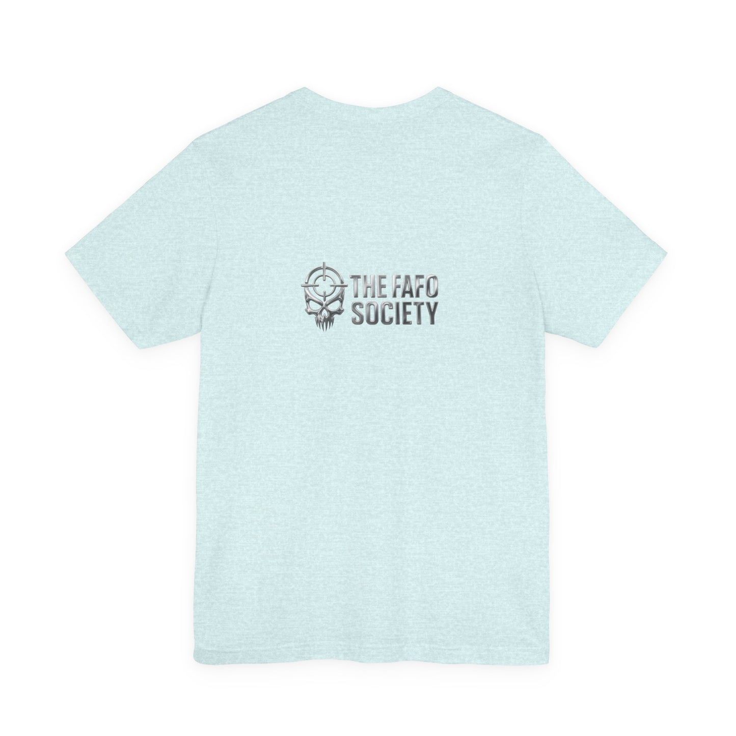Sunset Middle Finger Graphic Tee – 'FAHO' Casual Statement T-Shirt