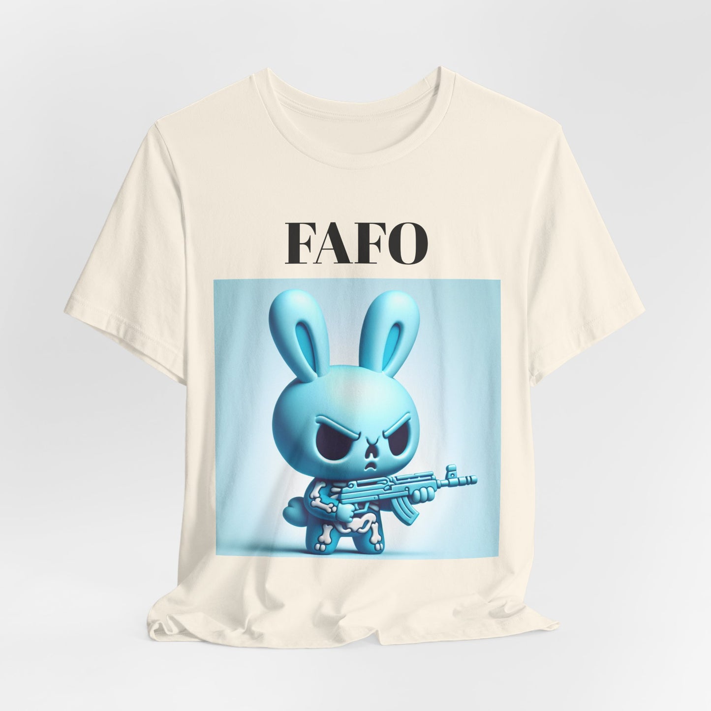 FAFO Bunny Tee – 'Proud Member of the FAFO Society' Graphic T-Shirt