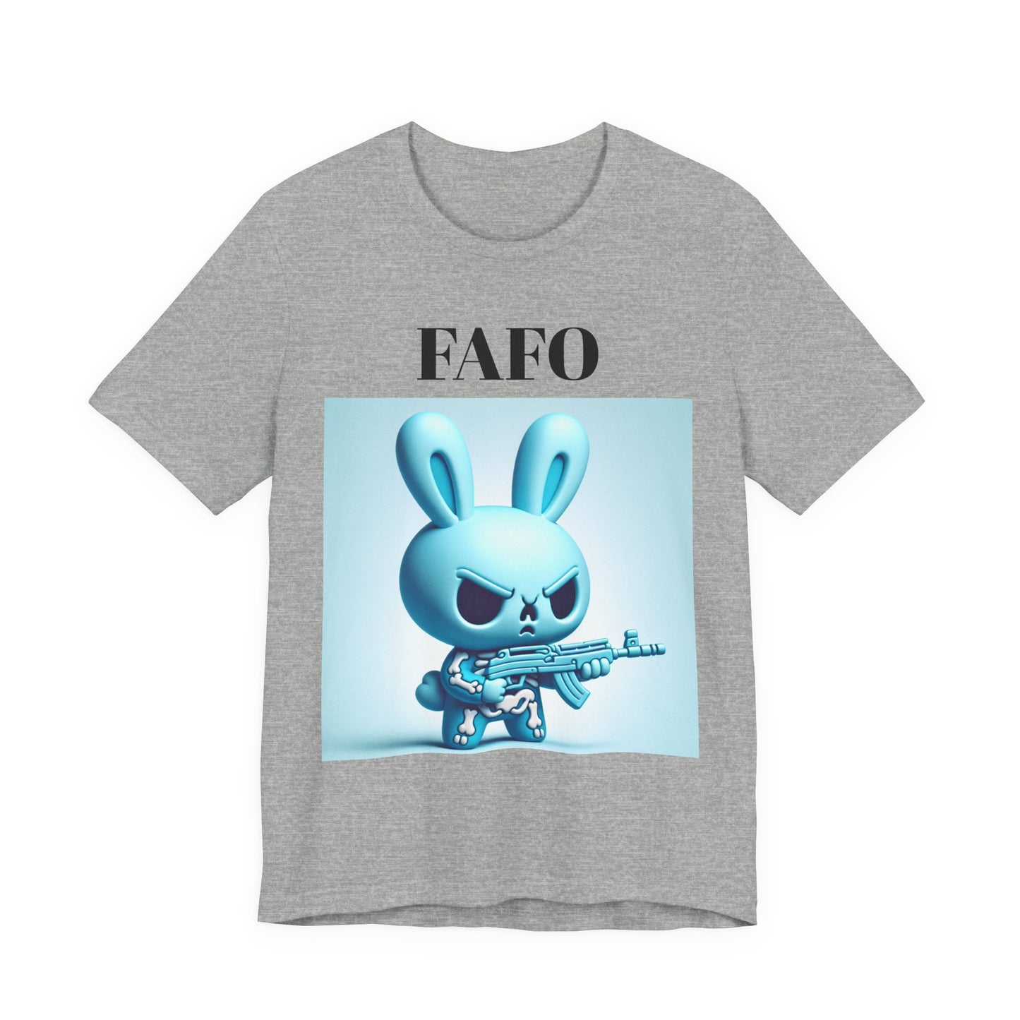 FAFO Bunny Tee – 'Proud Member of the FAFO Society' Graphic T-Shirt