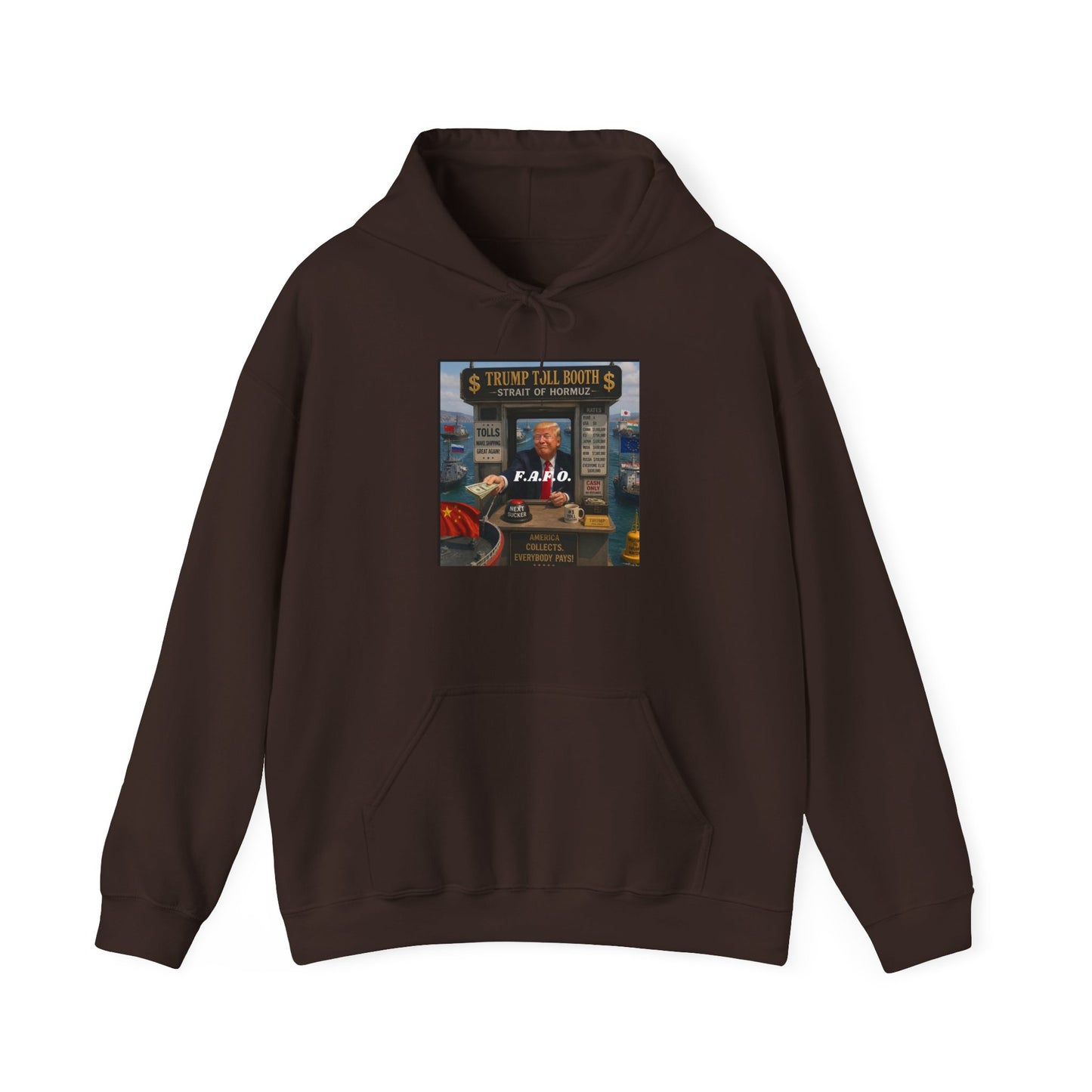 The FARO Society Hoodie — Vintage Travel Poster Graphic Pullover