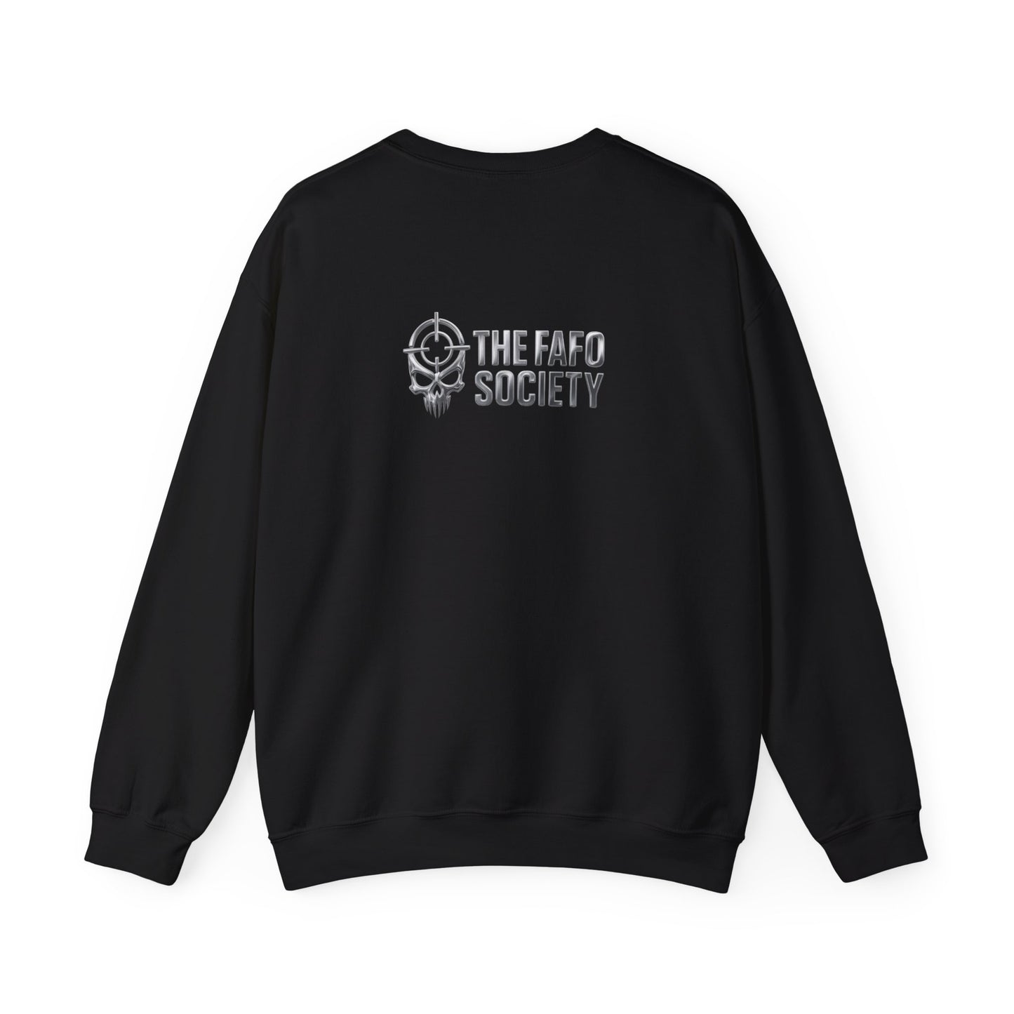 Creepy Clown "FAFO" Crewneck Sweatshirt — The FAFO Society Graphic