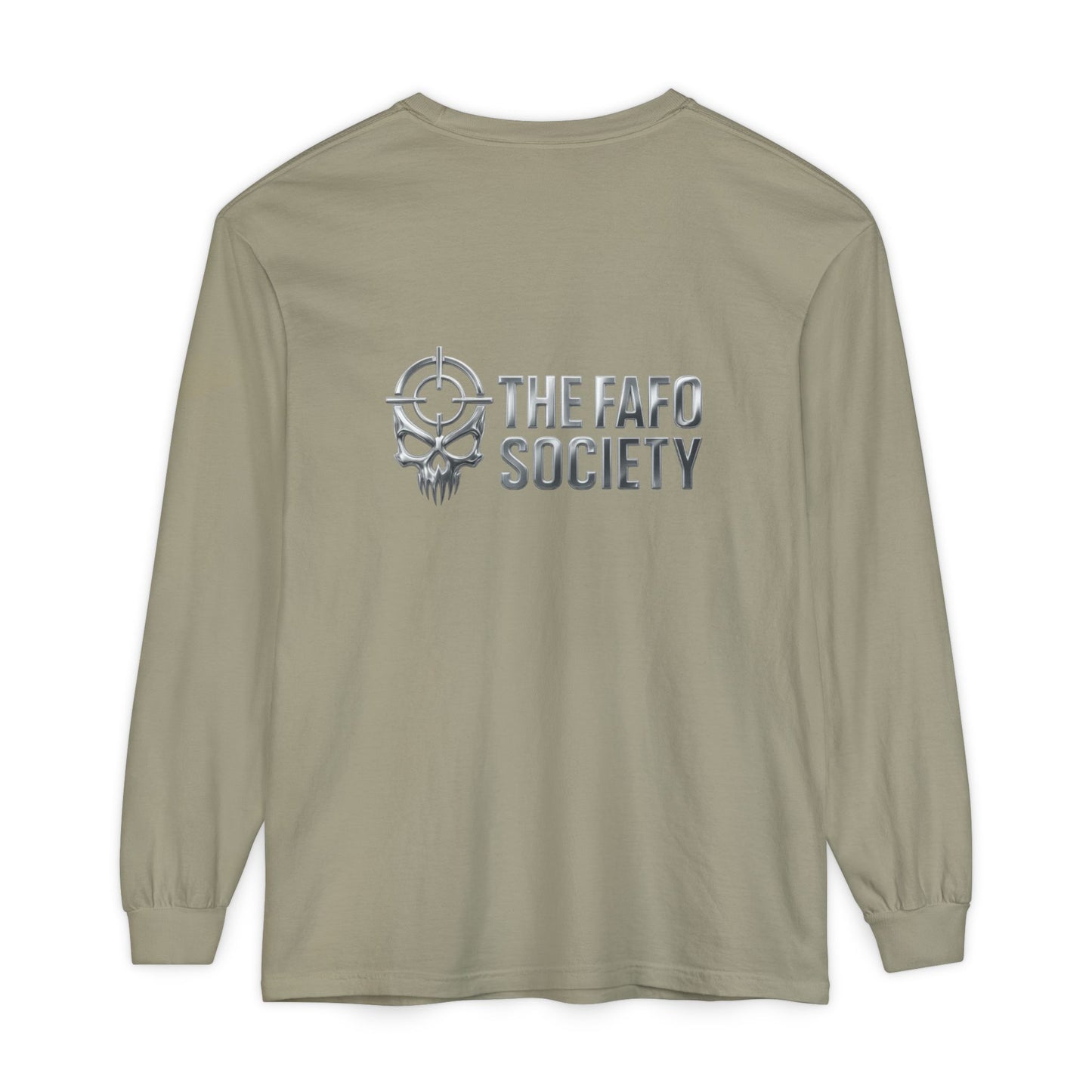 Long Sleeve T-Shirt — 'He Who Fucks Around Finds Out' Phoenix Design (Proud Member of the FAFO Society)