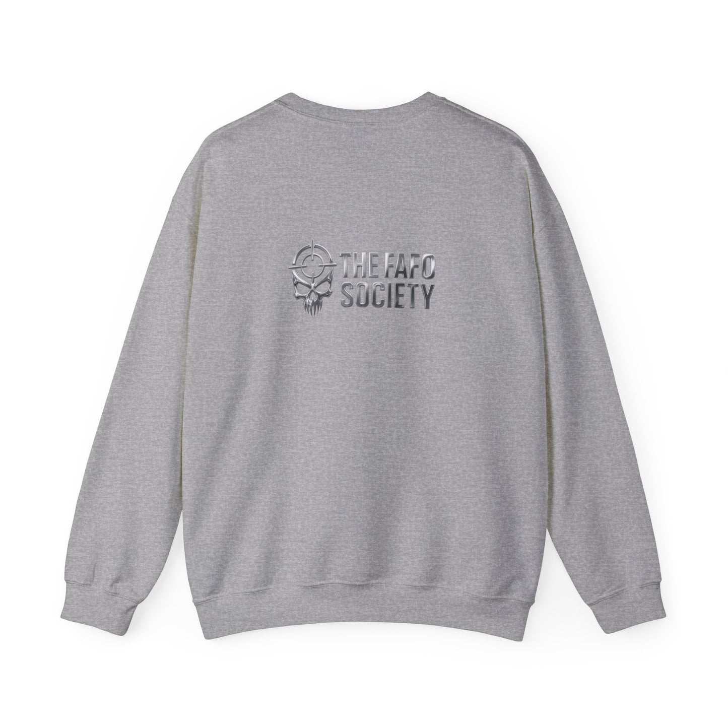 Crewneck Sweatshirt — The Fafc Society Gothic Harley-Style Art Pullover