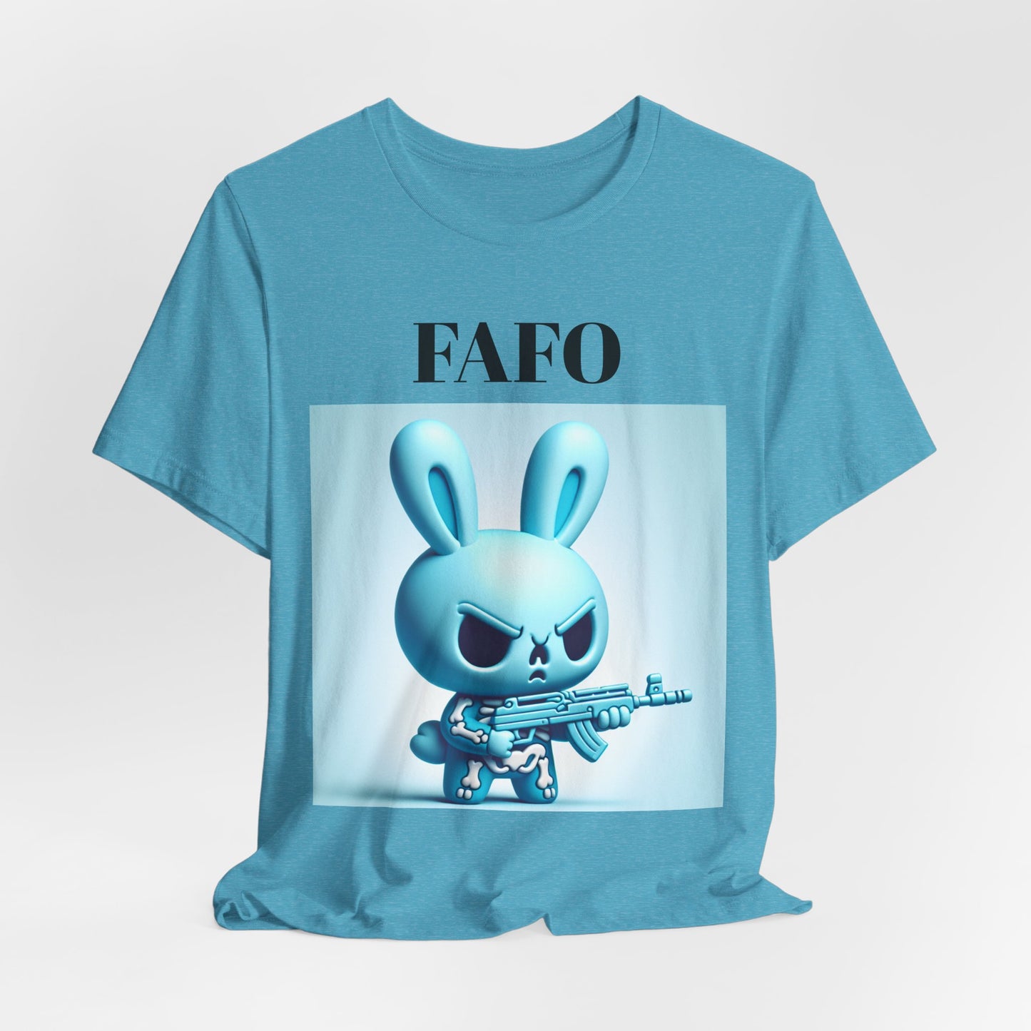 FAFO Bunny Tee – 'Proud Member of the FAFO Society' Graphic T-Shirt