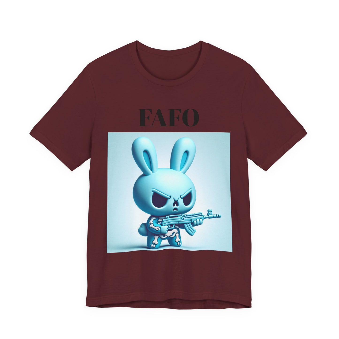 FAFO Bunny Tee – 'Proud Member of the FAFO Society' Graphic T-Shirt