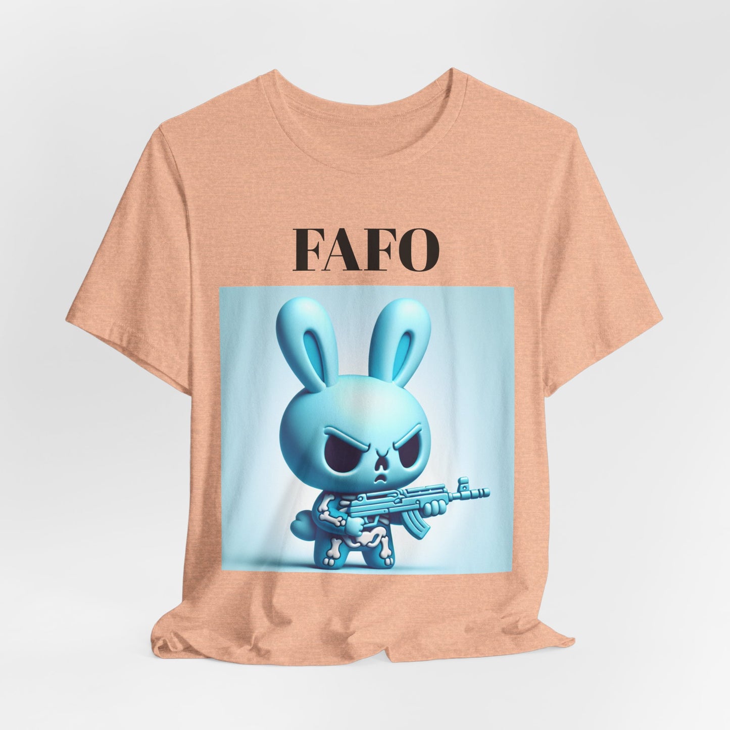 FAFO Bunny Tee – 'Proud Member of the FAFO Society' Graphic T-Shirt