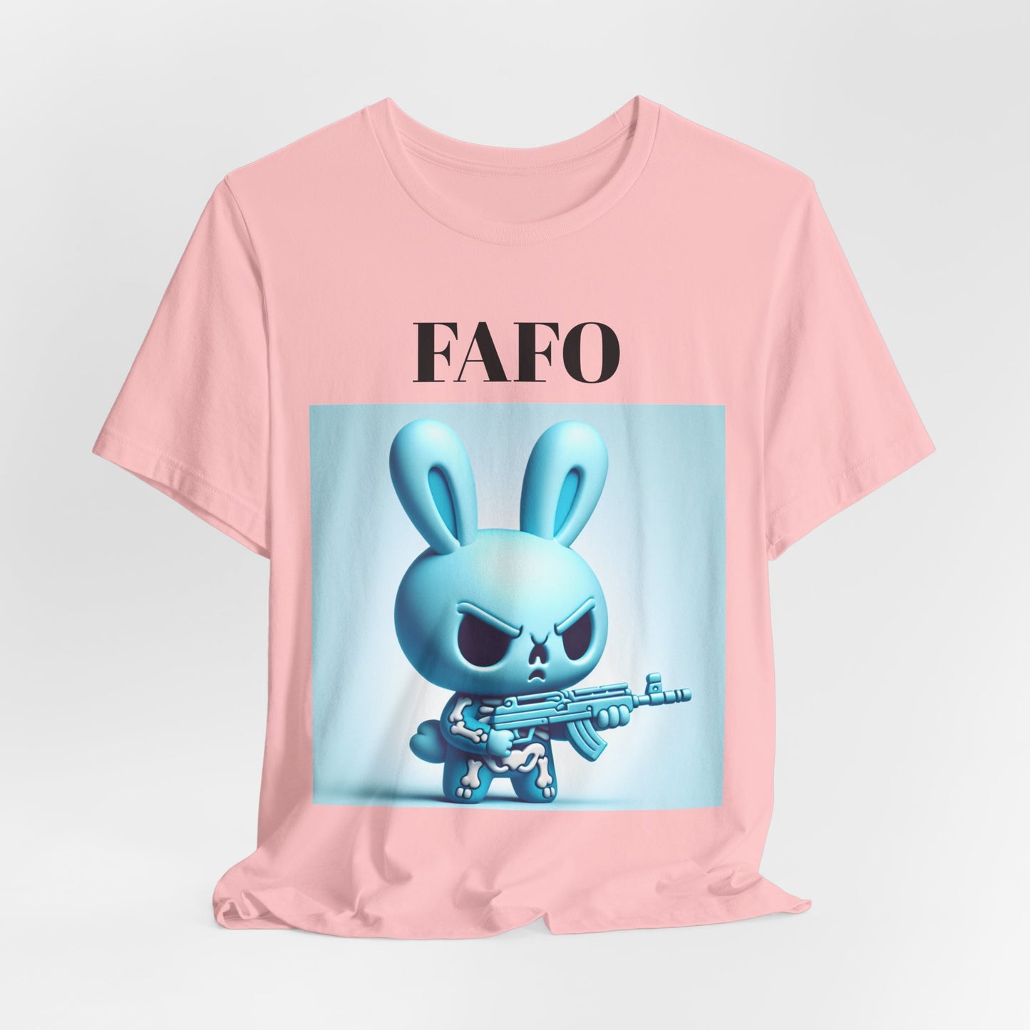 FAFO Bunny Tee – 'Proud Member of the FAFO Society' Graphic T-Shirt