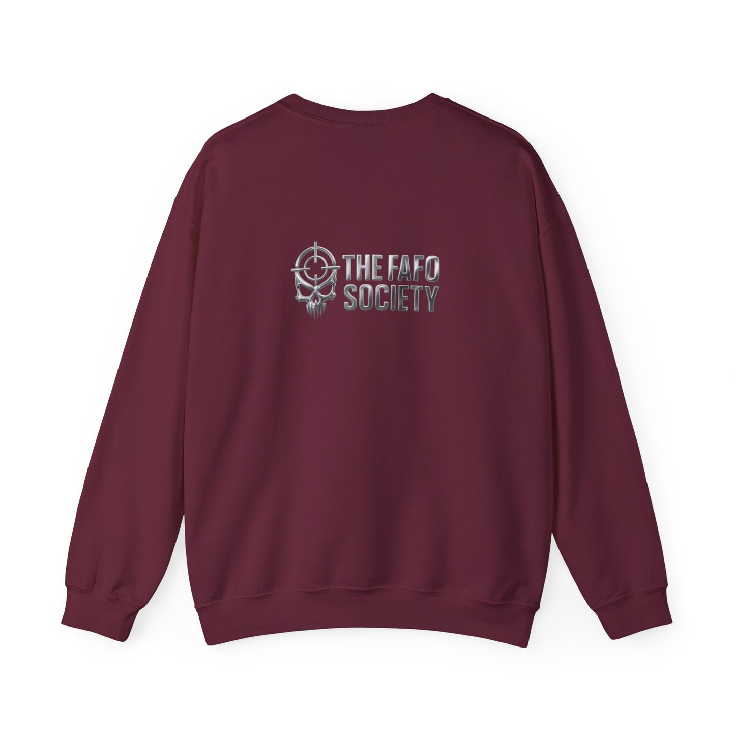 Crewneck Sweatshirt — The Fafc Society Gothic Harley-Style Art Pullover