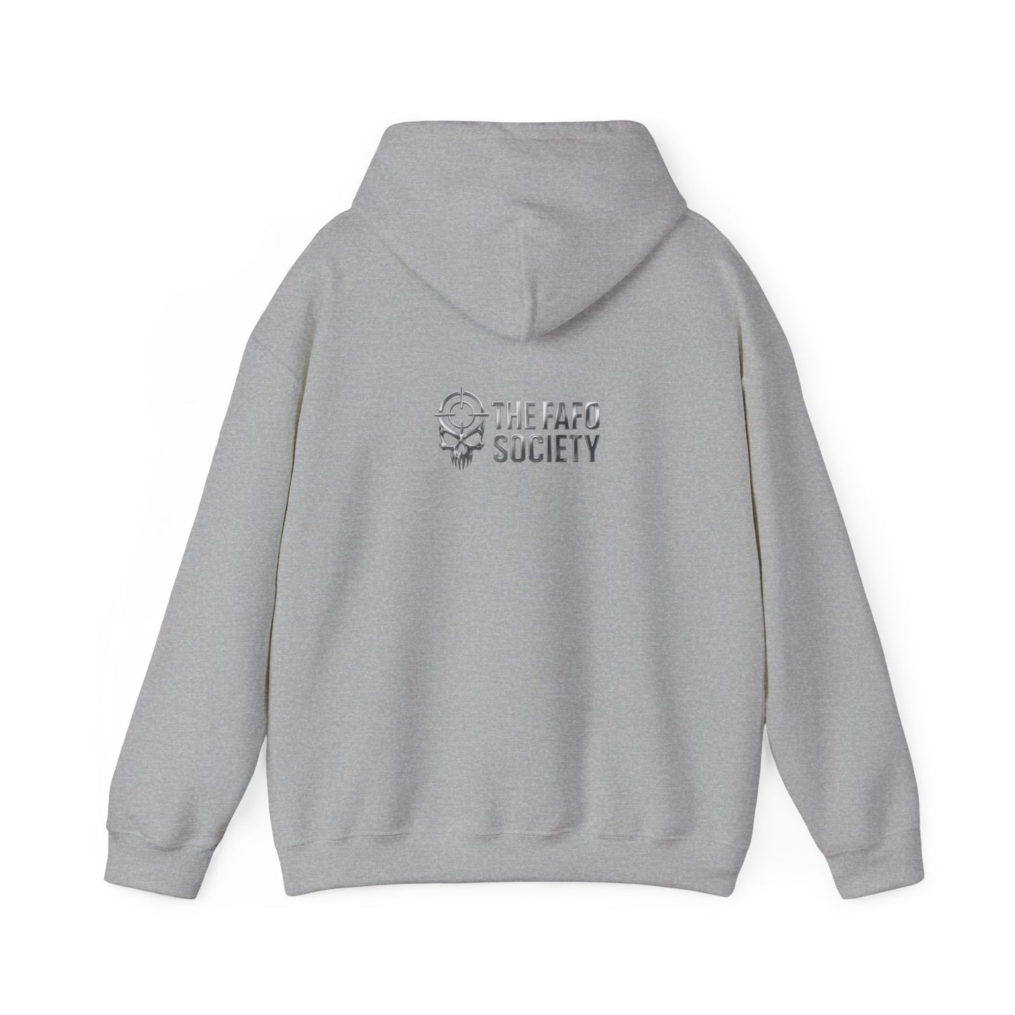 Hoodie — Sunset Hand Peace Sign Graphic "Stay True"
