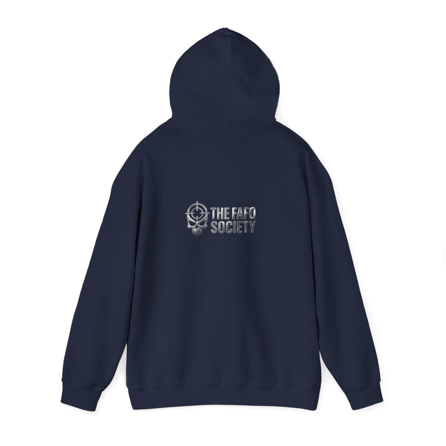 Hoodie — Sunset Hand Peace Sign Graphic "Stay True"