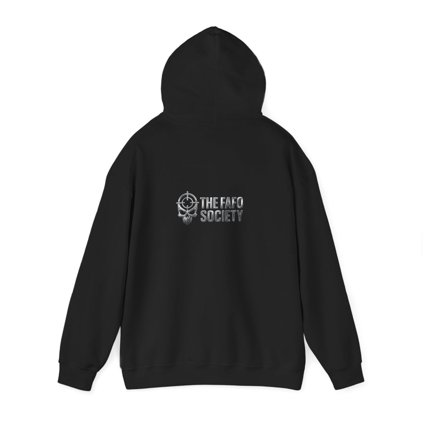 Hoodie — Sunset Hand Peace Sign Graphic "Stay True"