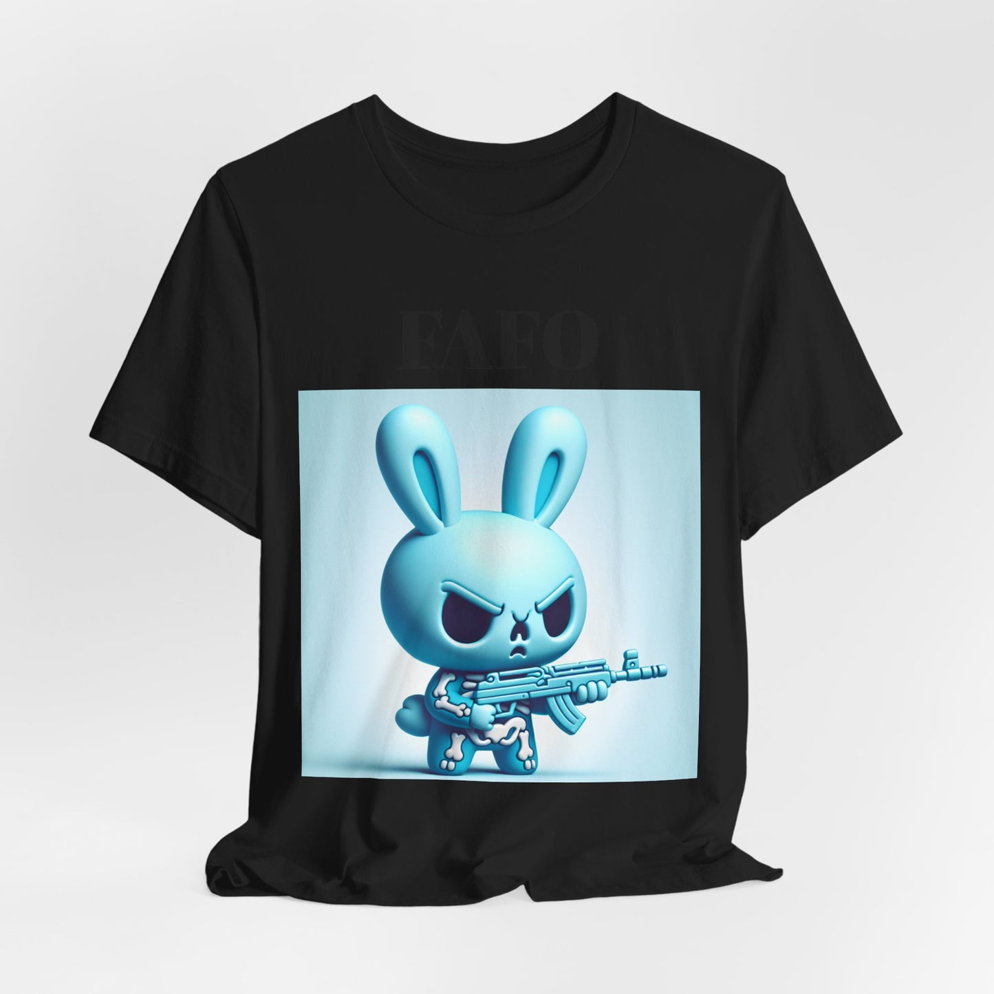 FAFO Bunny Tee – 'Proud Member of the FAFO Society' Graphic T-Shirt