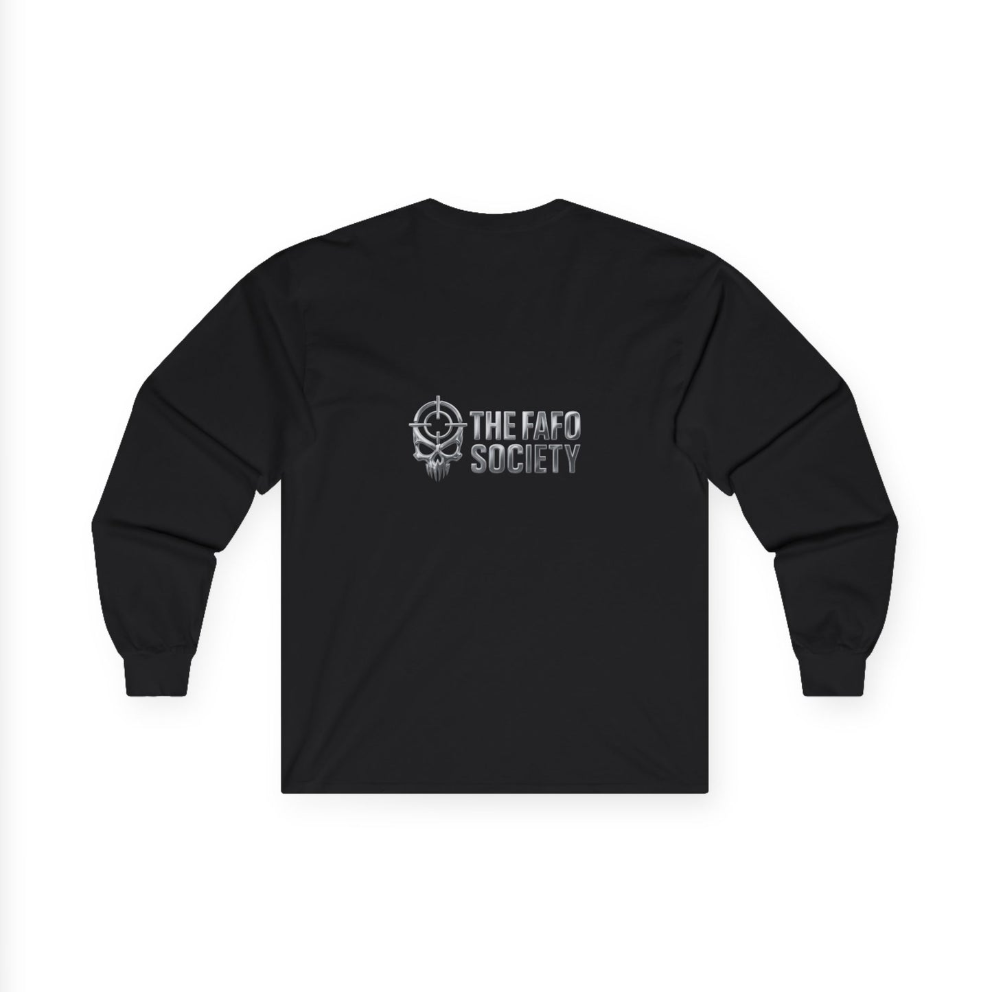 Long Sleeve Tee — Retro Arcade Collage "Trump Toll Booth" Design